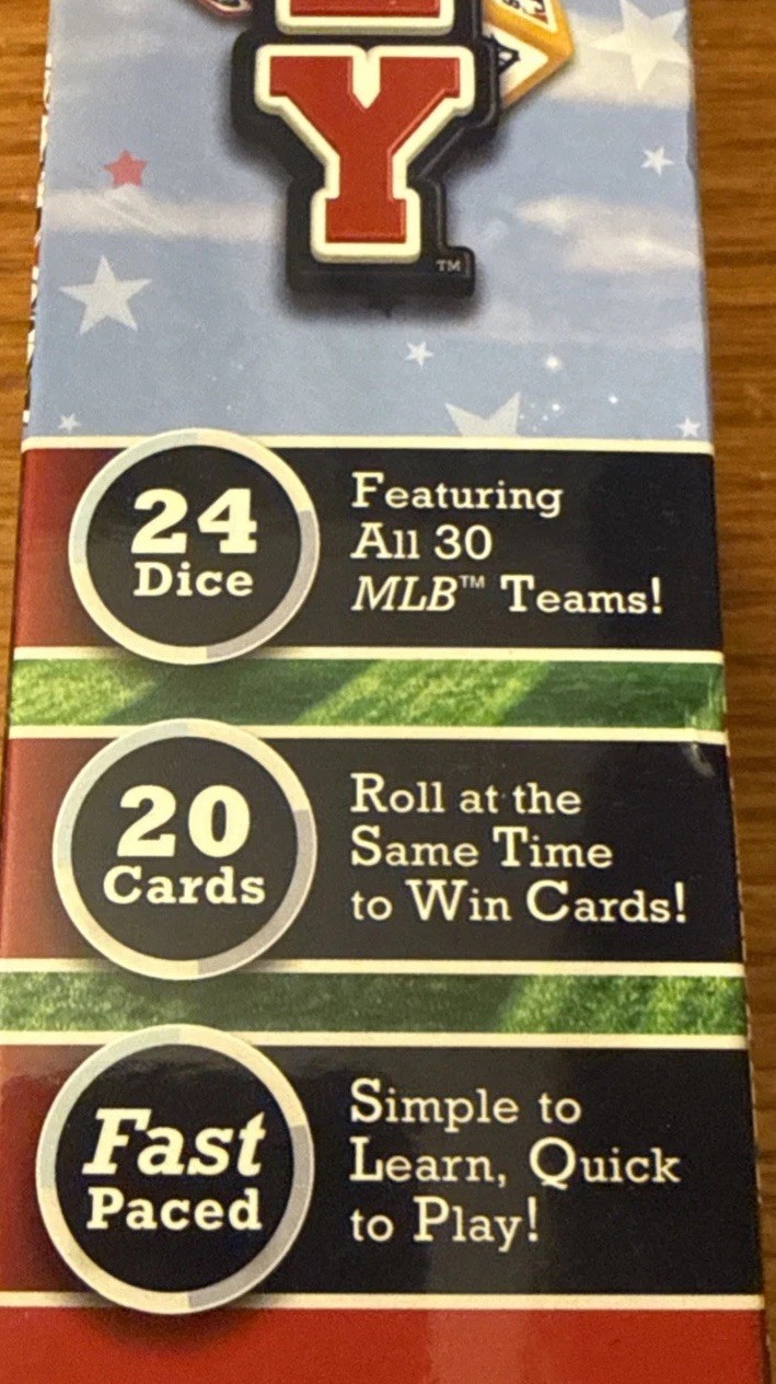 Masterpieces Puzzles MLB Fanzy Dice Game – Ages 8+ | 2-4 Players – NEW