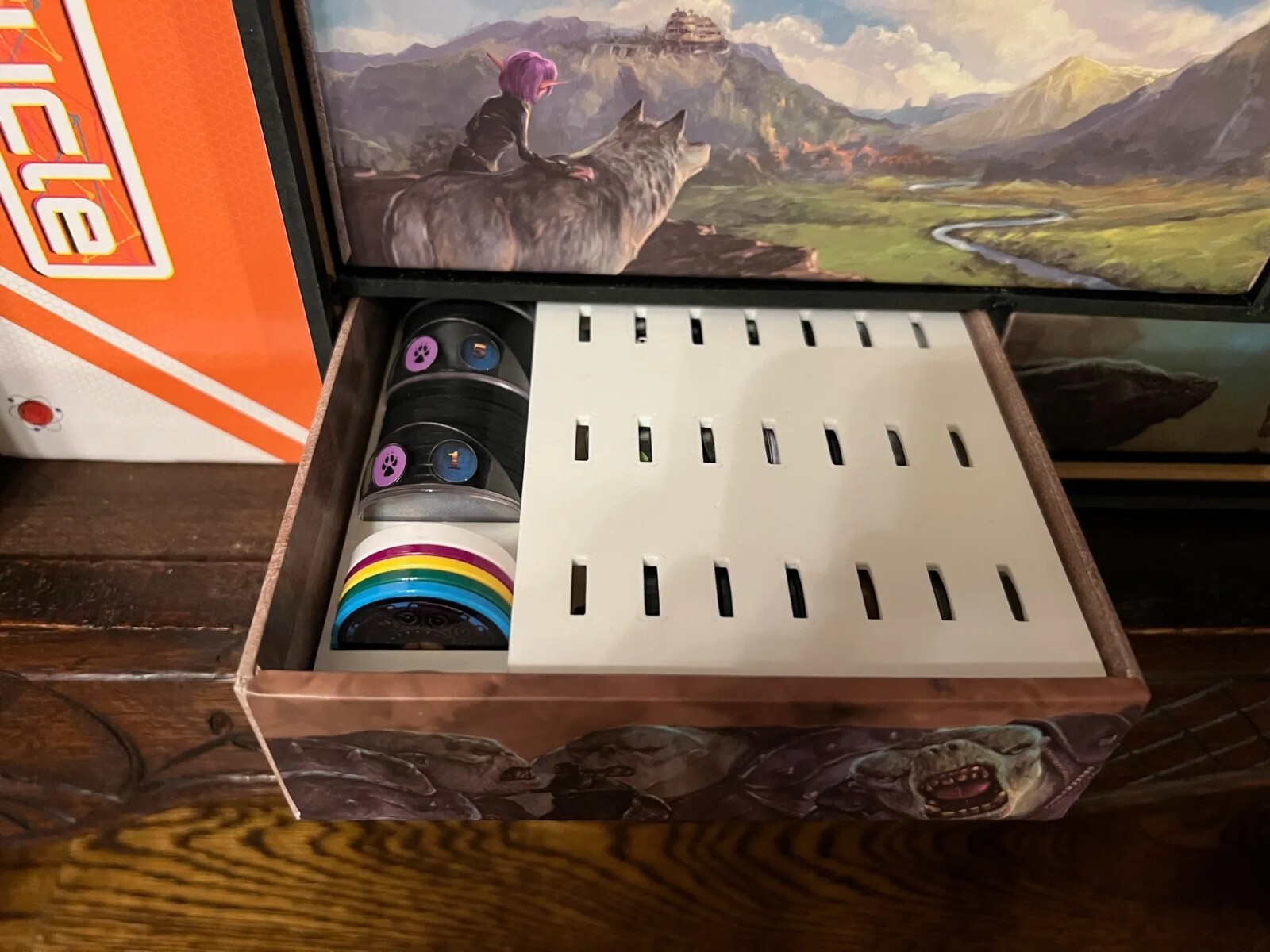 Too Many Bones Trove Chest Board Game Organizer and Insert (ALL INCLUSIVE!)
