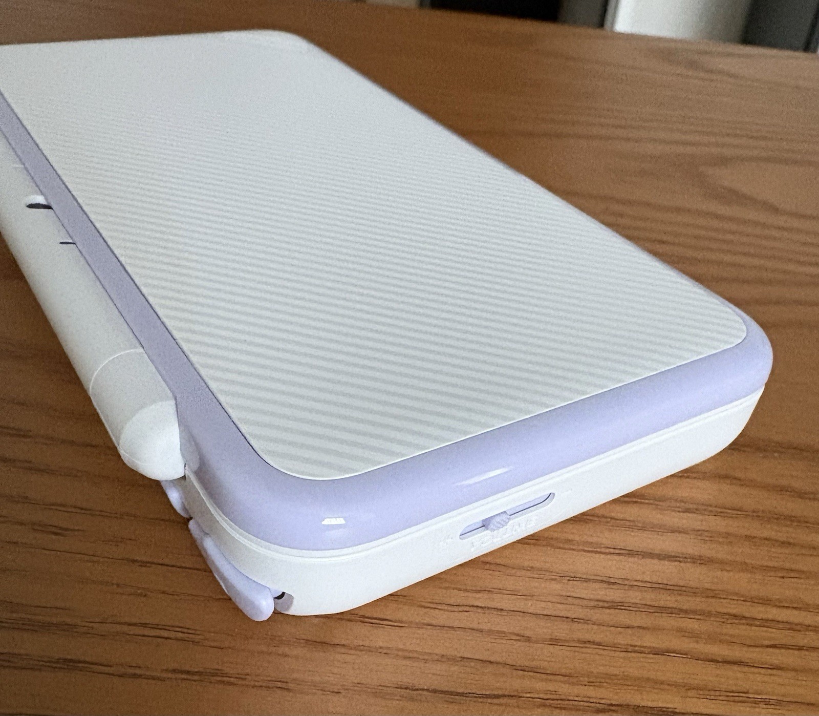 Nintendo New 2DS LL White & Lavender 4GB Protect Cover Charger Used JPversion