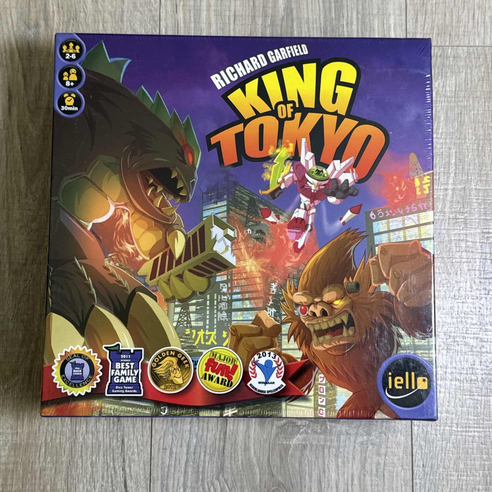 King of Tokyo Monster Board Game Richard Garfield 2014 iello Strategy New/Sealed