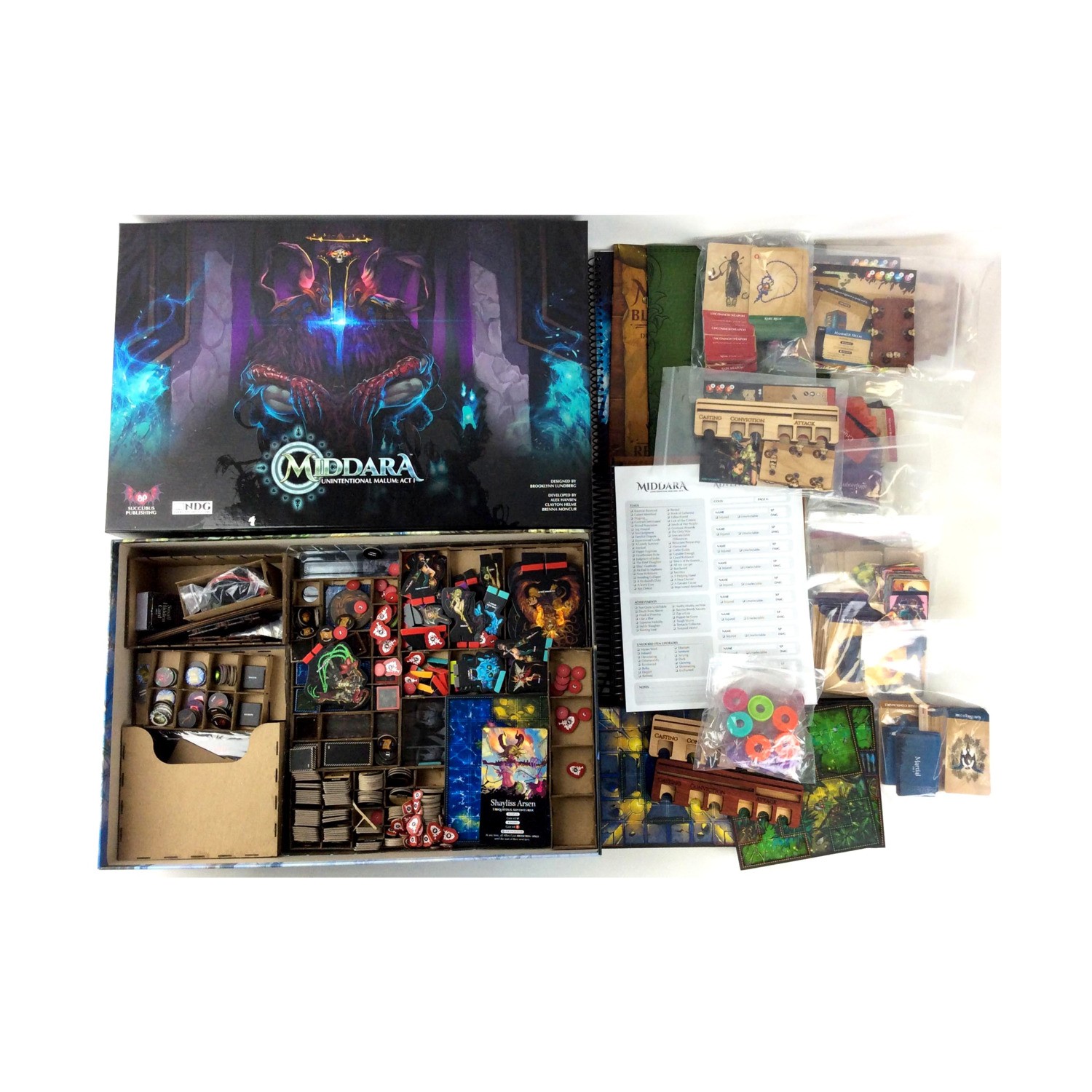 Succubus Middara – Unintentional Malum, Act 1 w/Insert EX/NM