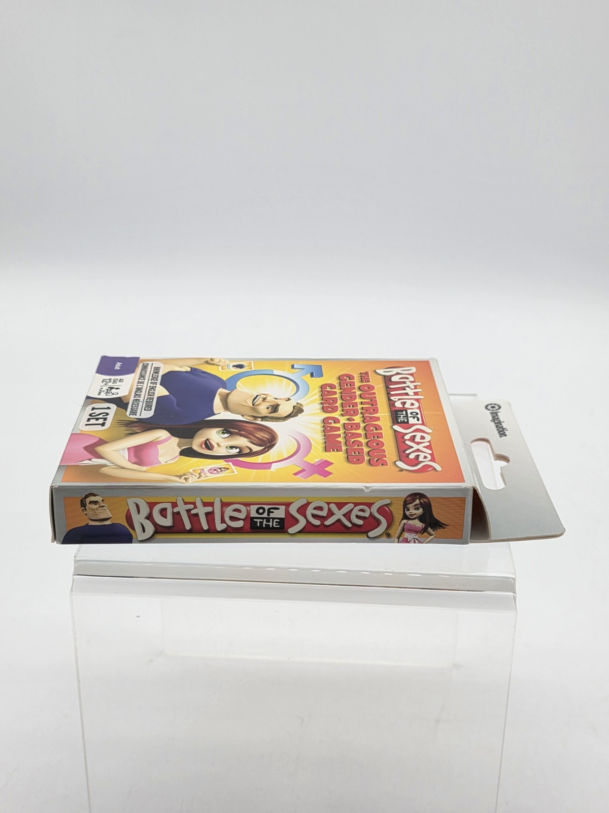 2009 Battle Of The Sexes Card Game by Imagination Complete