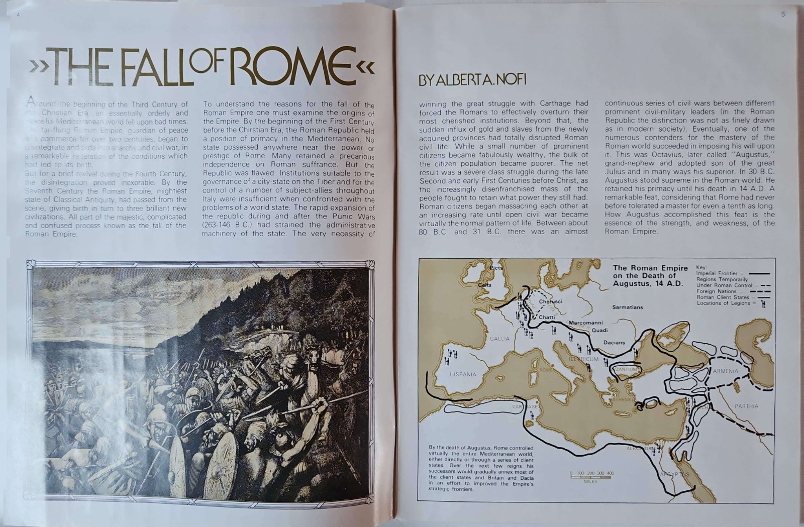 VTG Strategy & Tactics #39 THE FALL OF ROME: The Barbarian Invasions UNPUNCHED