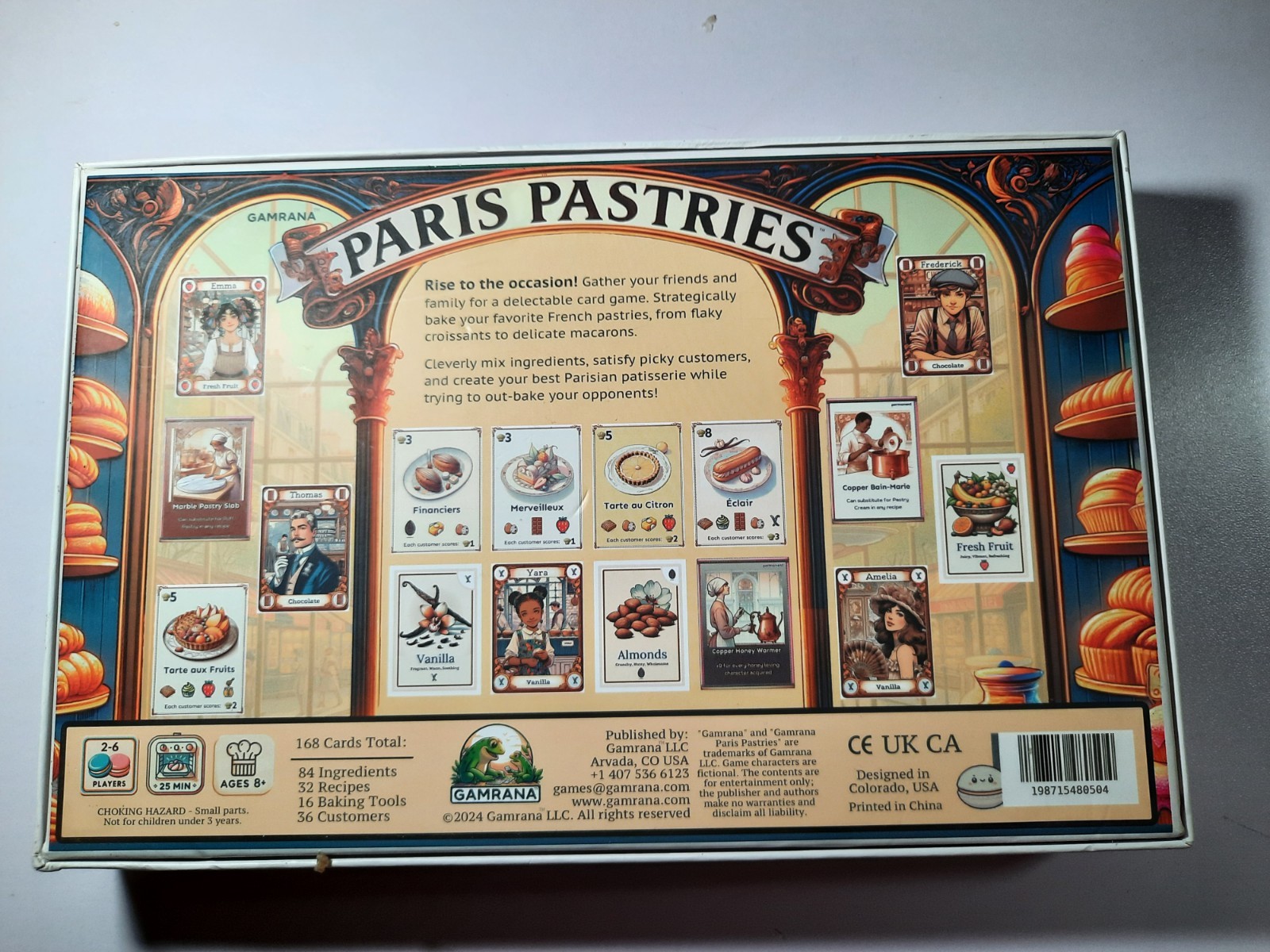 New Paris Pastries – Delightful Bakery Strategy | Cozy Game Night | Card Game