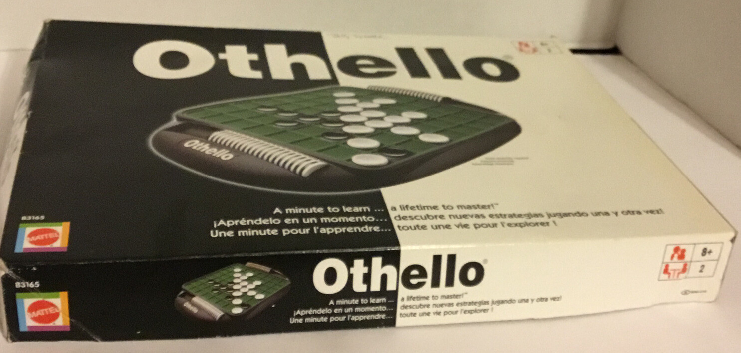 Vintage 2002 Othello Board Game B3165 Complete Made in Czech Republic