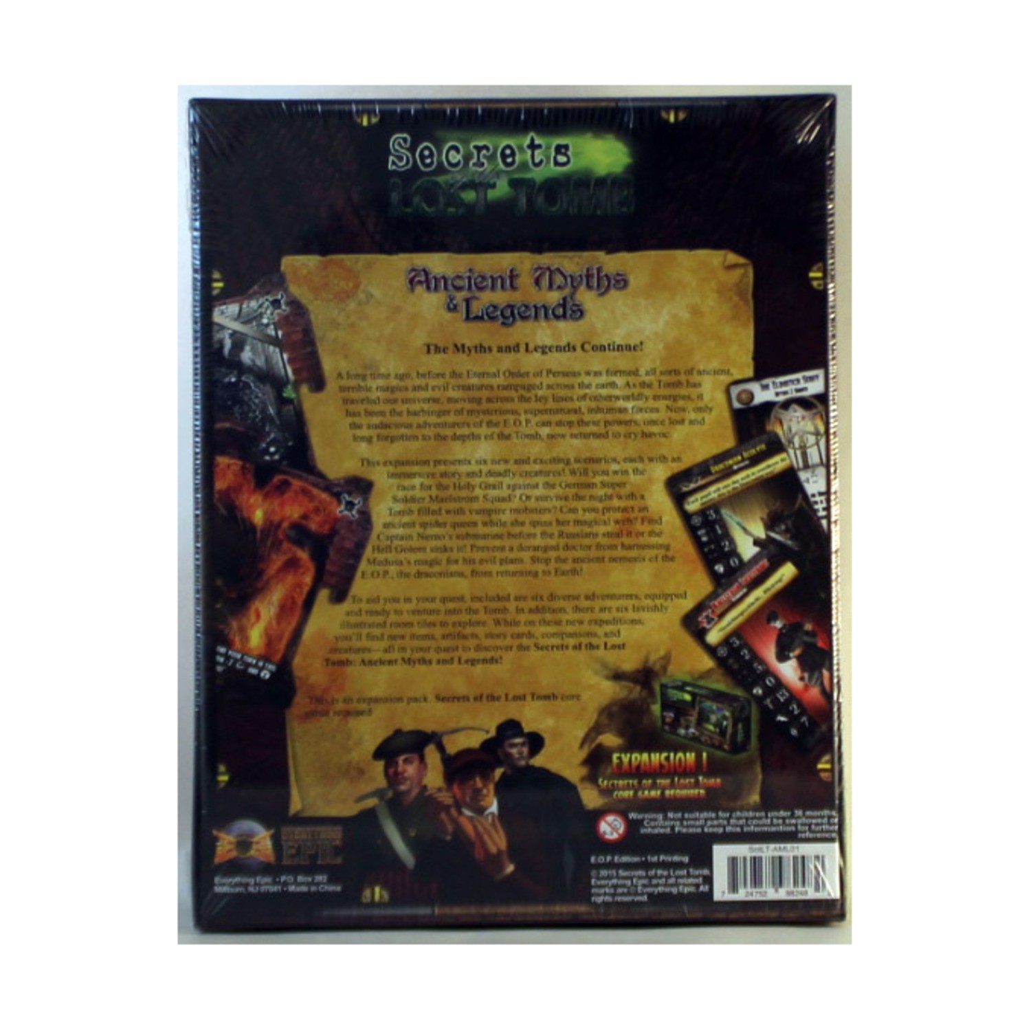 Everything Epic Boardgame Ancient Myths & Legends Box SW (New)