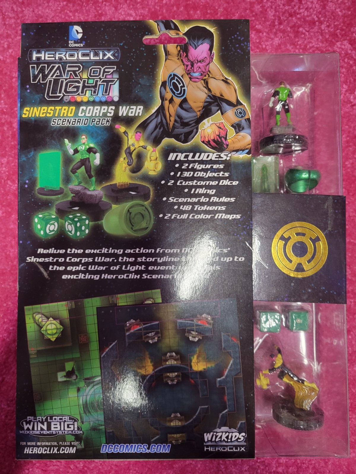 Heroclix DC Comics War Of Light Sinestro Corps Scenario – WizKids Games NIB