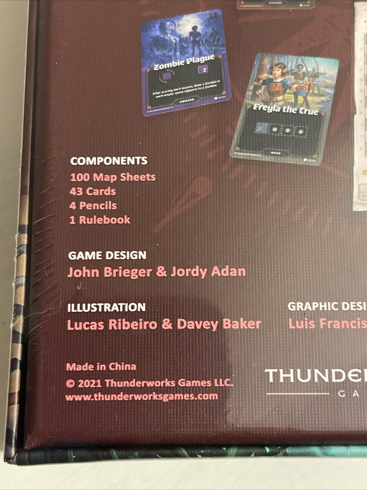 Sealed! Brand New! Thunderworks Games – Cartographers Heroes