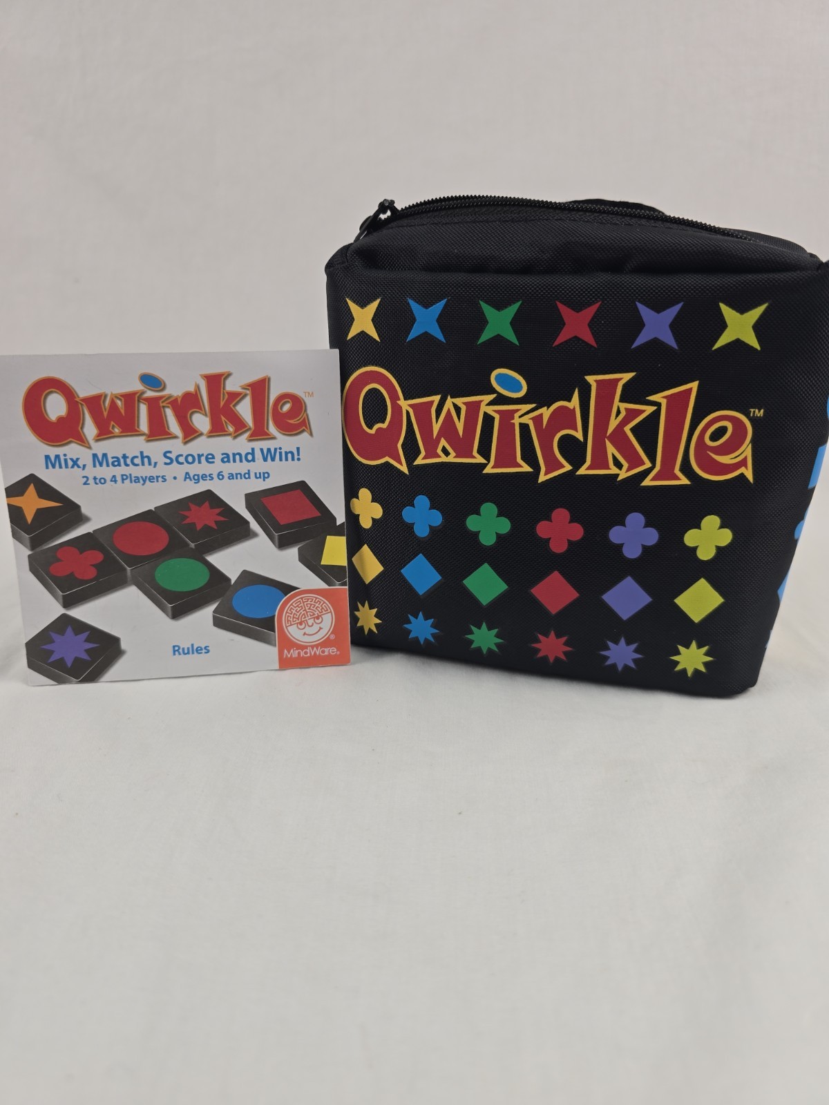 MindWare Travel Size Qwirkle Game Ages 6+ | 2-4 players Complete Game