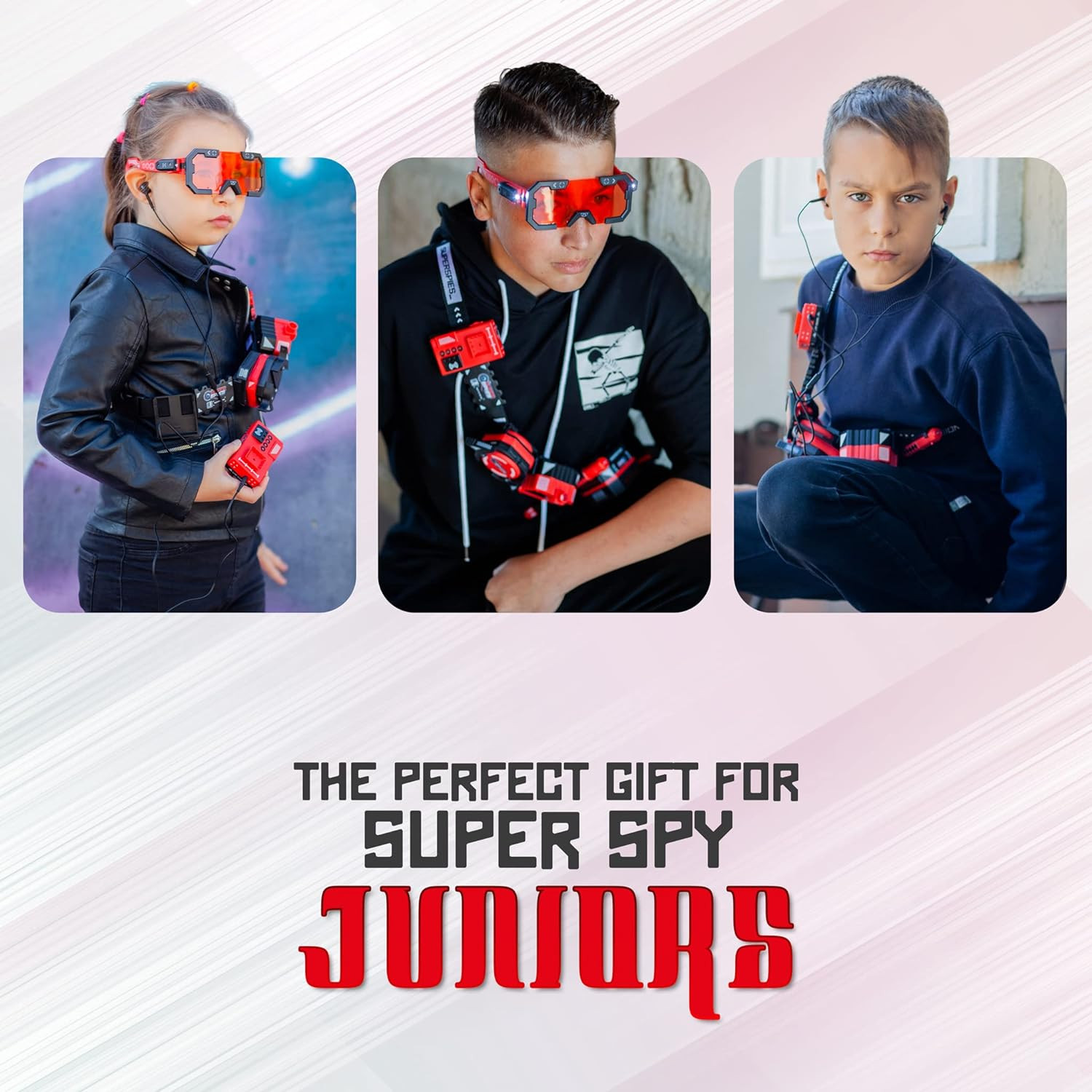 Kids Spy Gear Secret Agent Ninja Detective Kit Toys Gadgets Set Ages 8 12 Years+