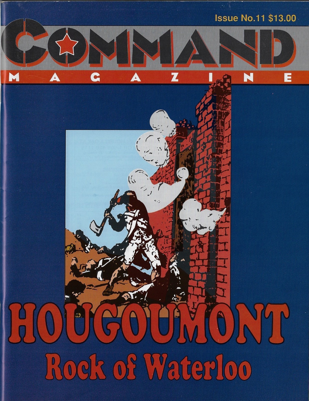 Command Magazine #11 Hougoumont – Rock of Waterloo Napoleonic Wars Unpunched