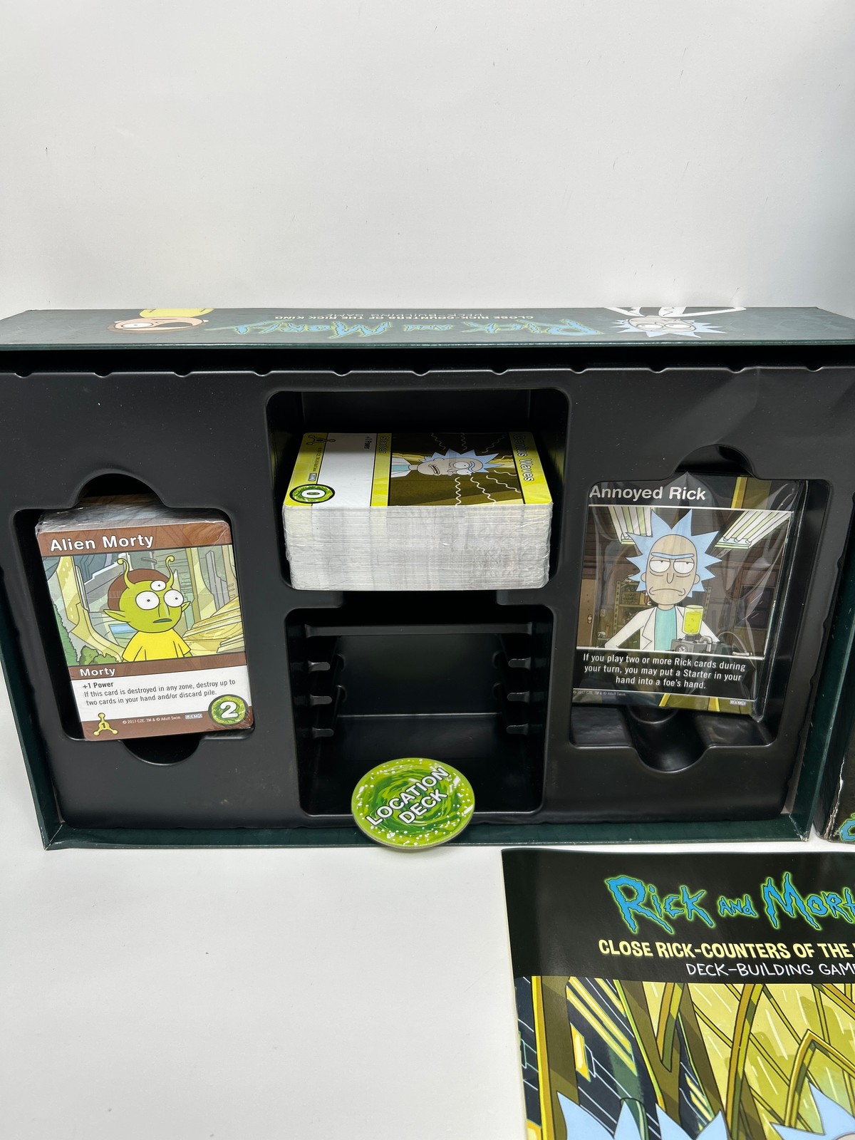Cryptozoic Entertainment Rick & Morty Deckbuilding Game Close Rick-Counters of T