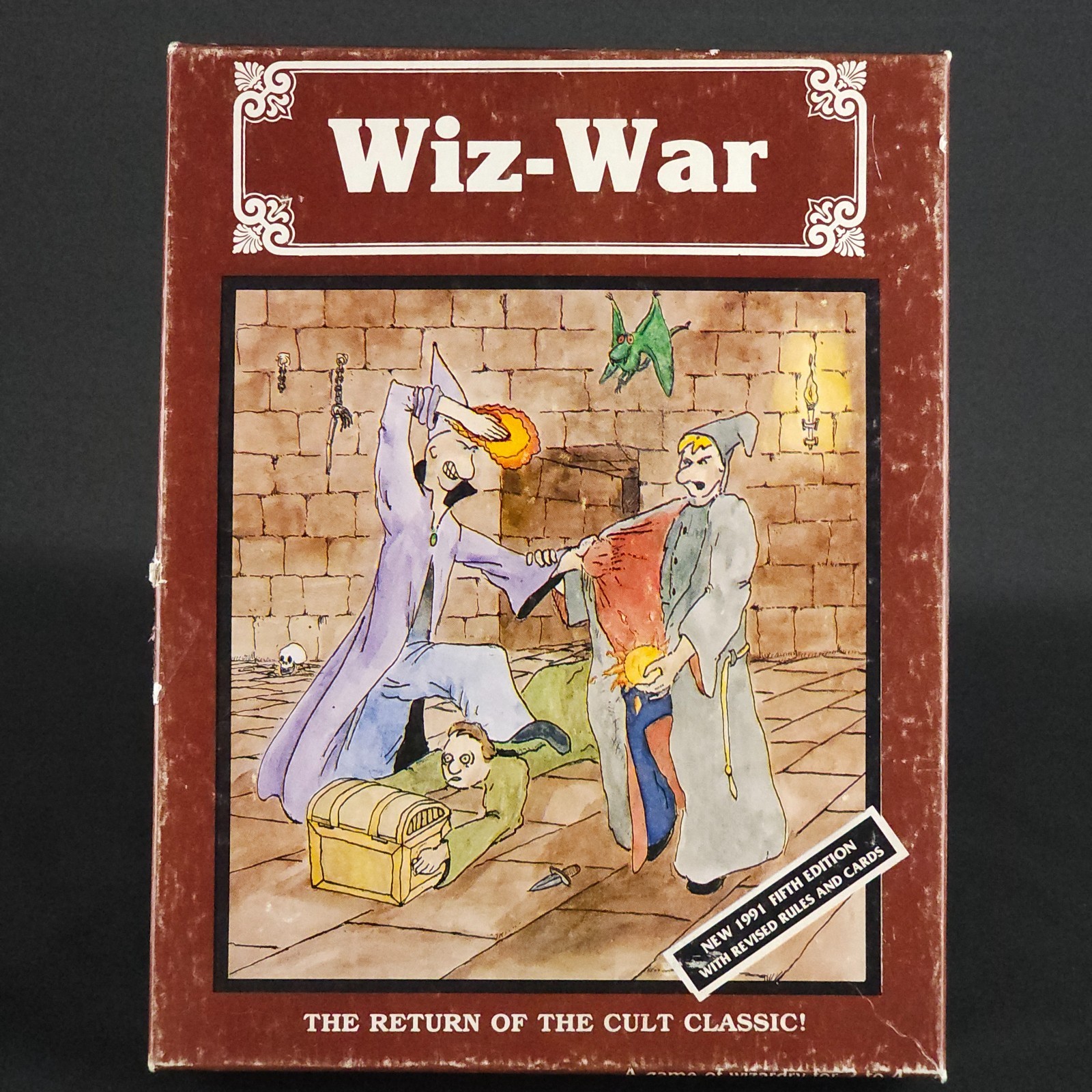 Vintage 1991 Wiz‑War 5th Edition Modular Board Game – Tom Jolly – Chessex #7000