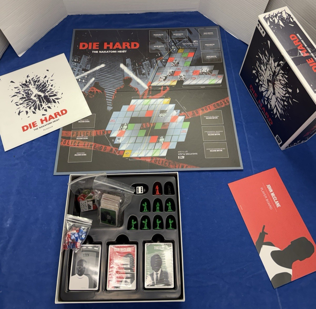 Die Hard Board Game Opened But New Not Played