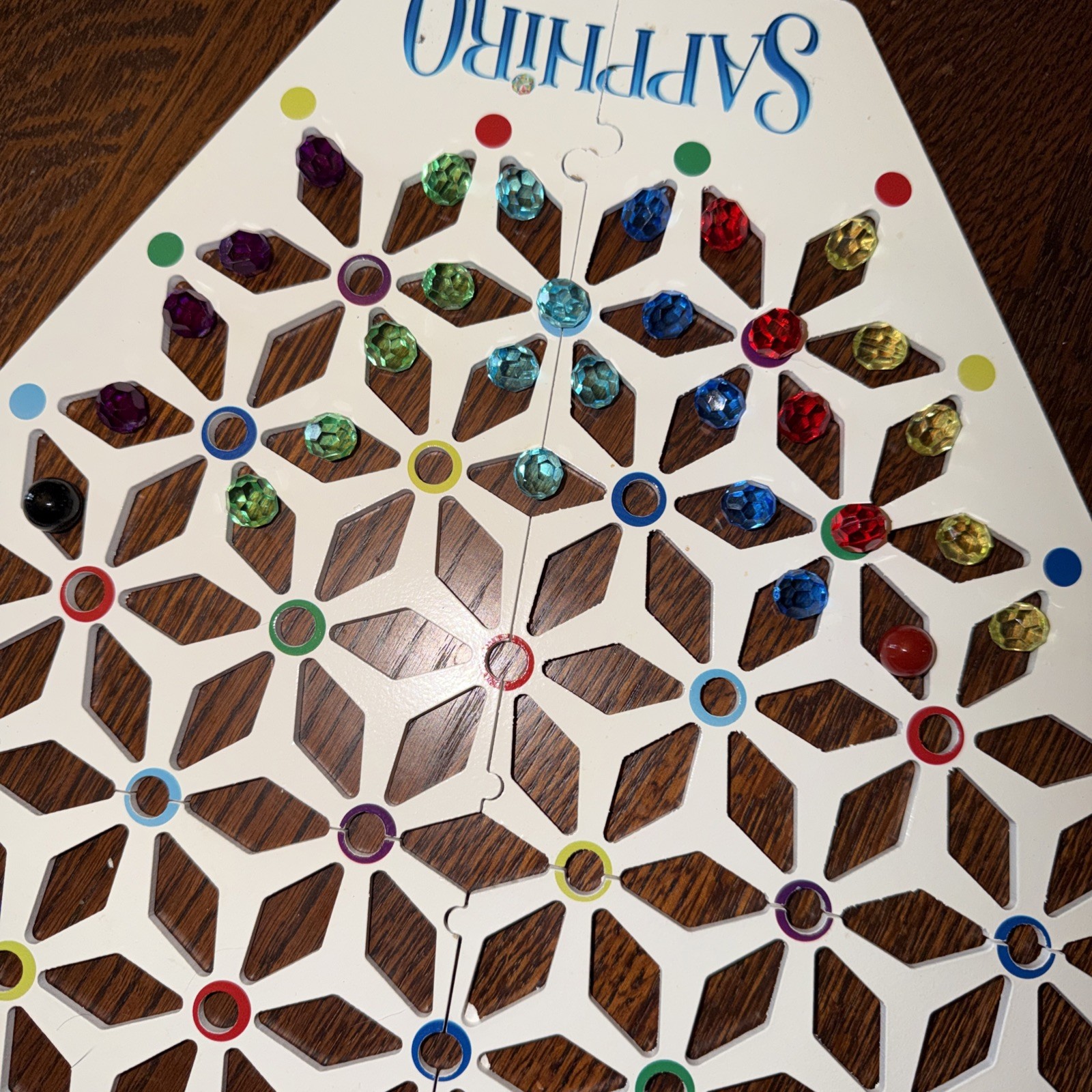 Sapphiro Board Game A Brilliant Game of Luck & Strategy by Mindware