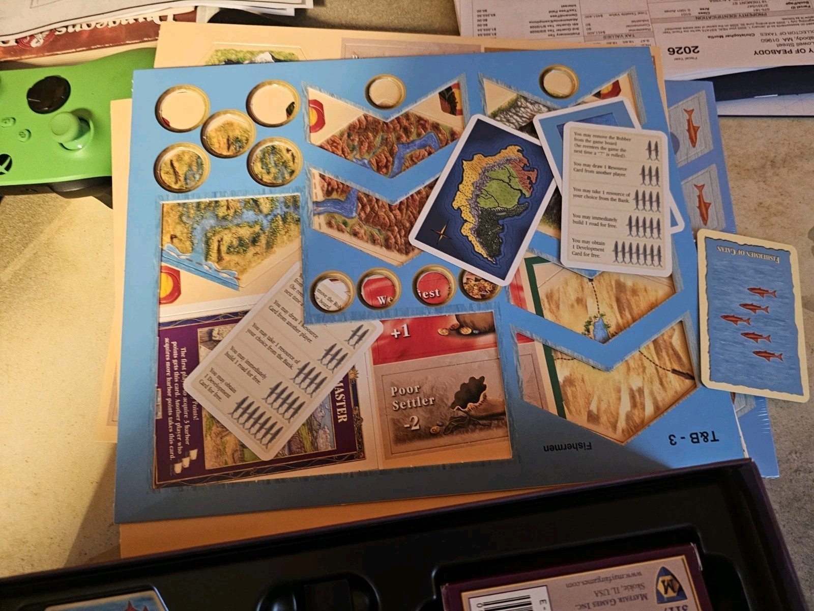 Mayfair Catan Series Games Traders & Barbarians Box VG+/NM – Free Shipping