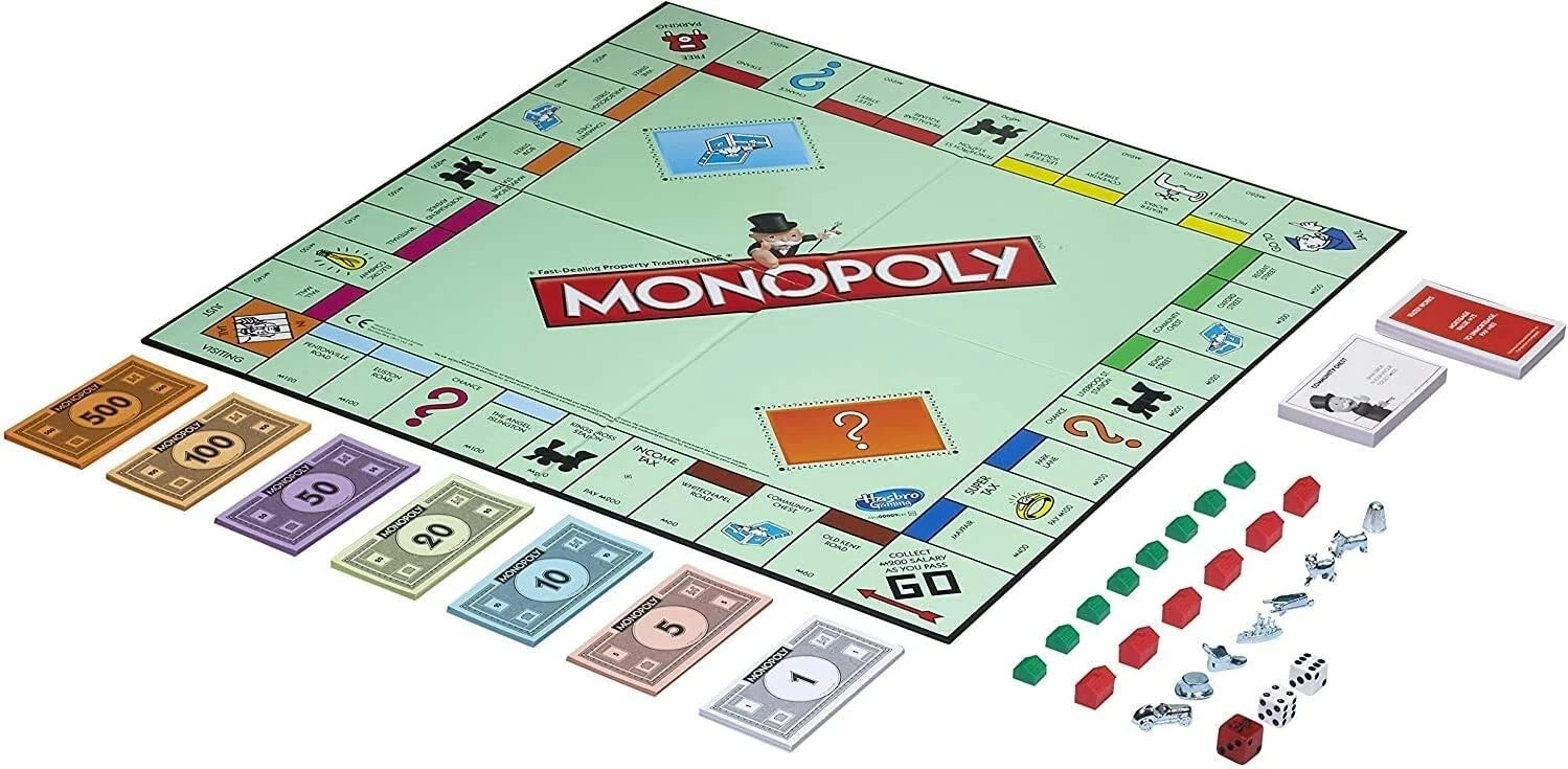 Monopoly Board Game 65th Anniversary Edition IN SPANISH (Spanish Version)
