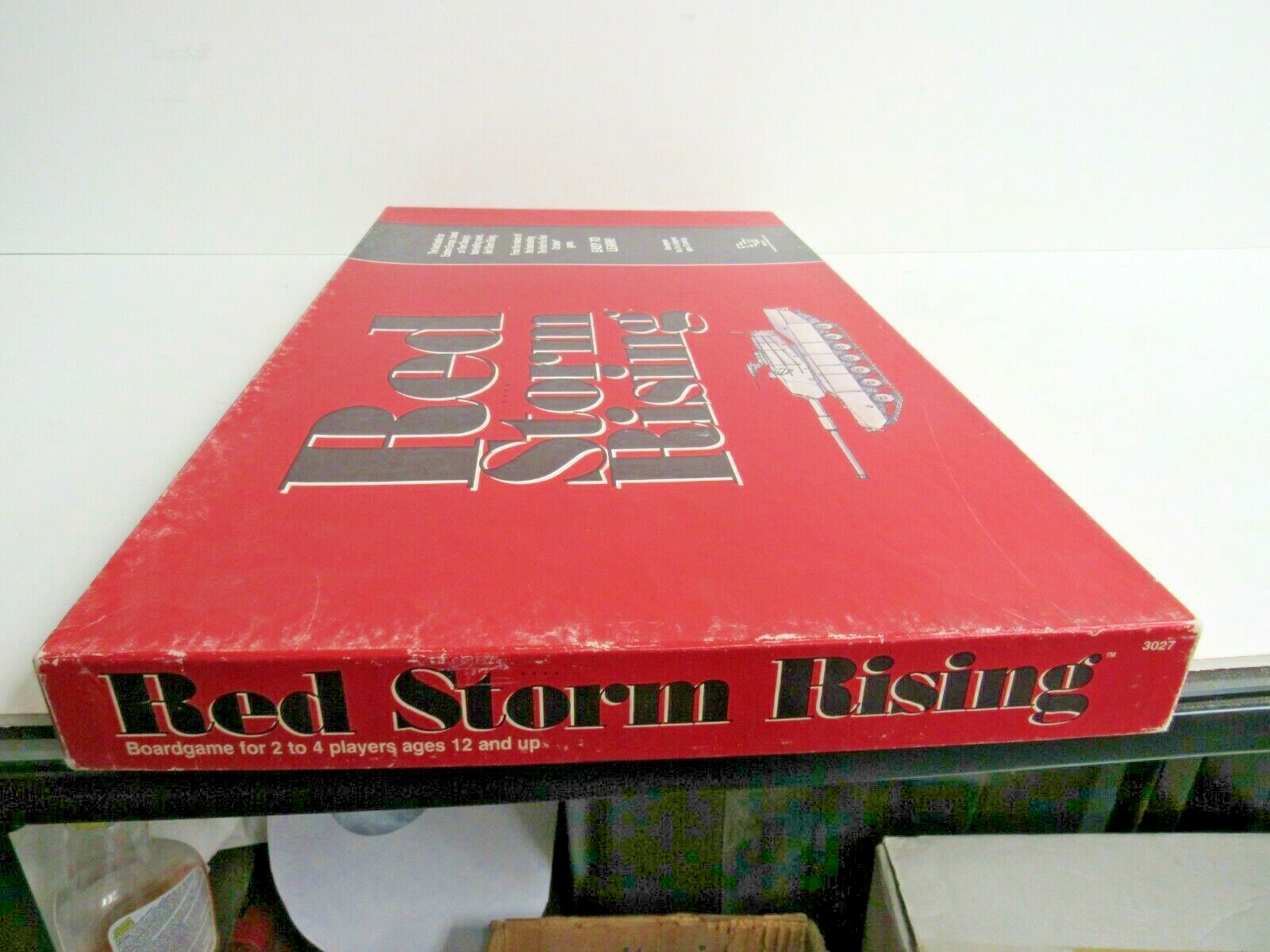 RED STORM RISING TSR WARGAME BOARDGAME BOARD GAME #3027 w/Orig.Box&Instructions