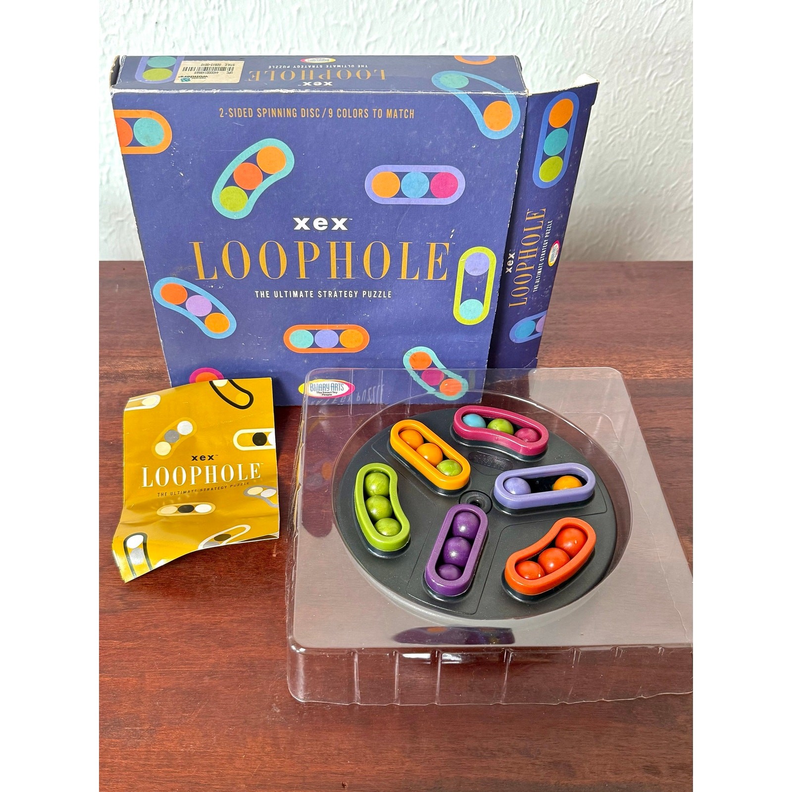 XEX Loophole Dexterity Puzzle Game Rolling Ball Brain Teaser