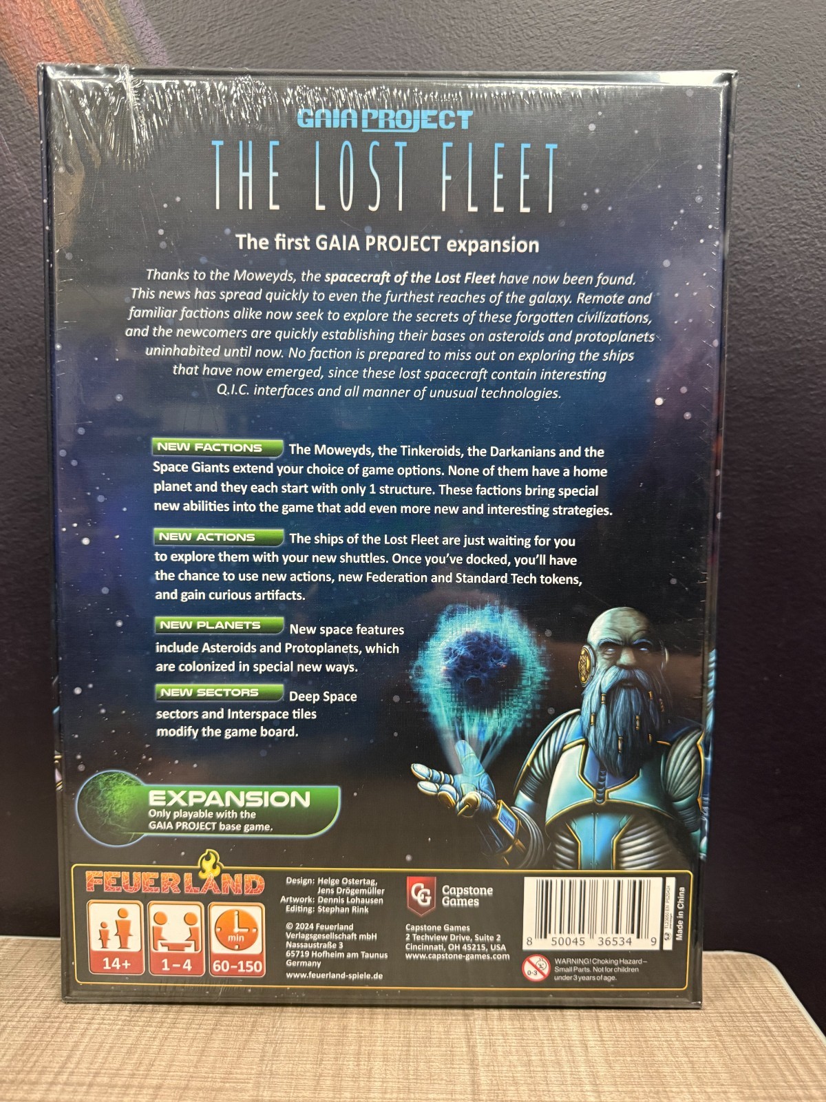 *FREE US SHIPPING, NEW IN SHRINK WRAP* Gaia Project: The Lost Fleet Expansion