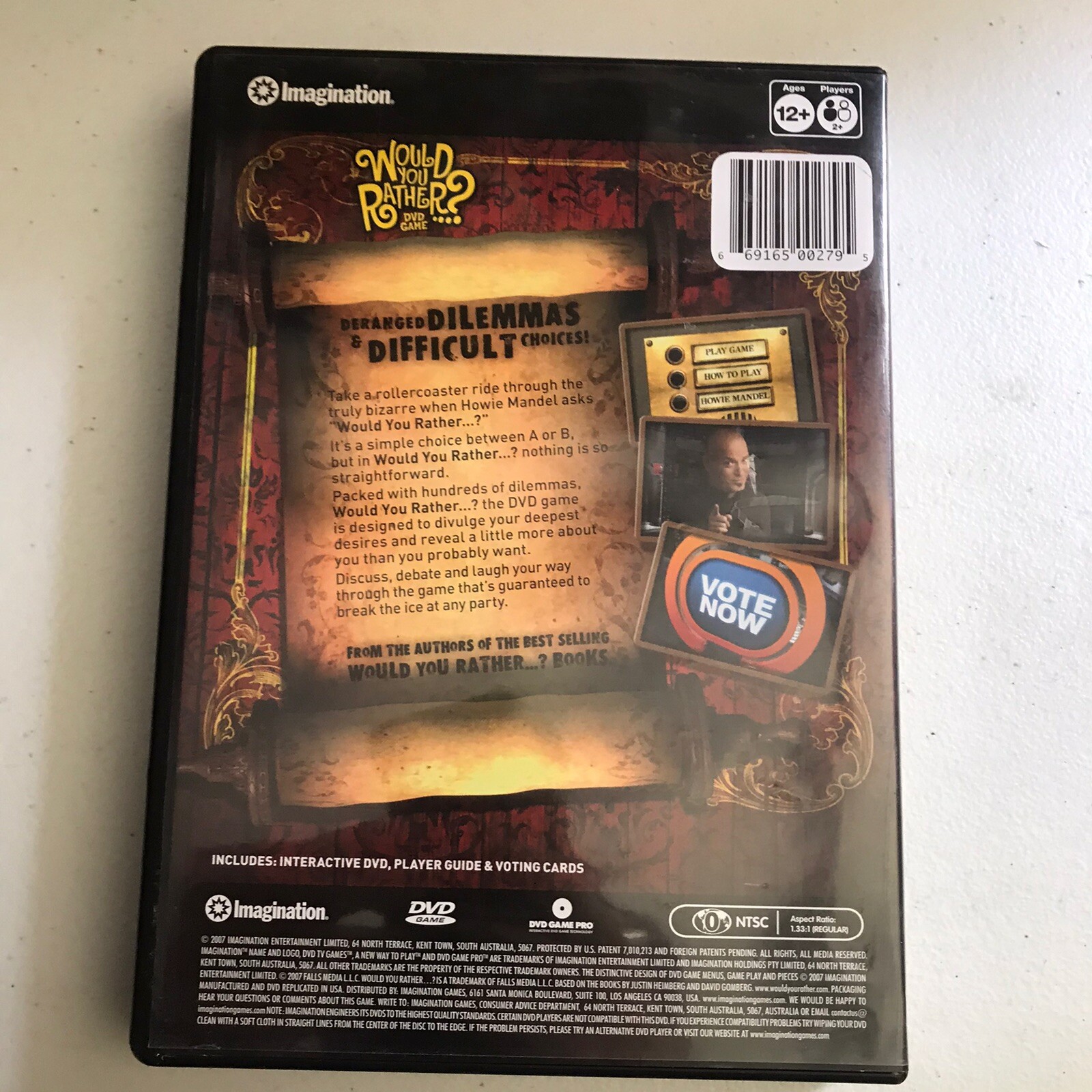 Would You Rather DVD Game