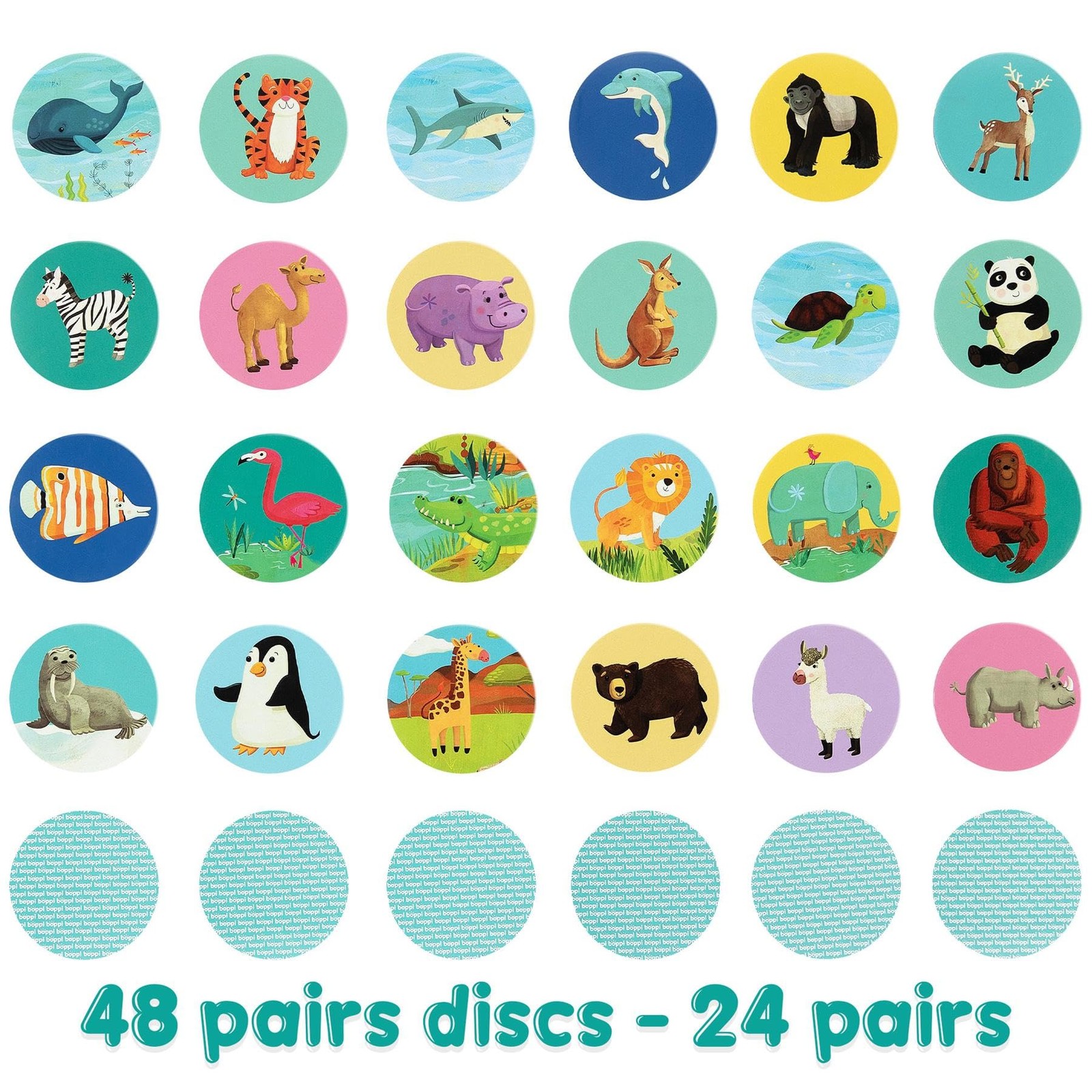 Pairs Memory Game/Matching Game for Toddlers – Engaging Educational/Montessor…