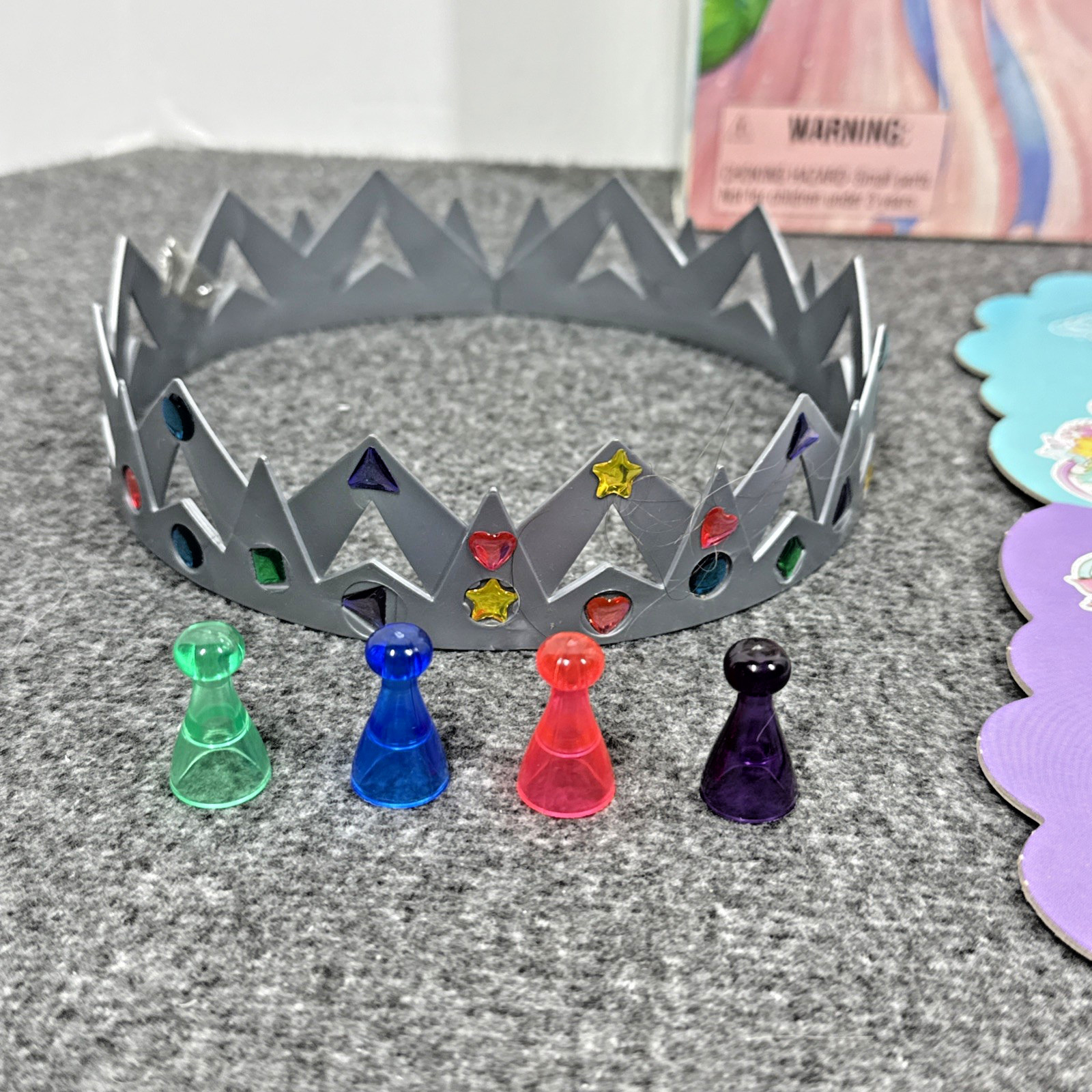 VTG 1999 Pretty Pretty Princess Board Game Jewelry Dress Up Sleepover Fun Read