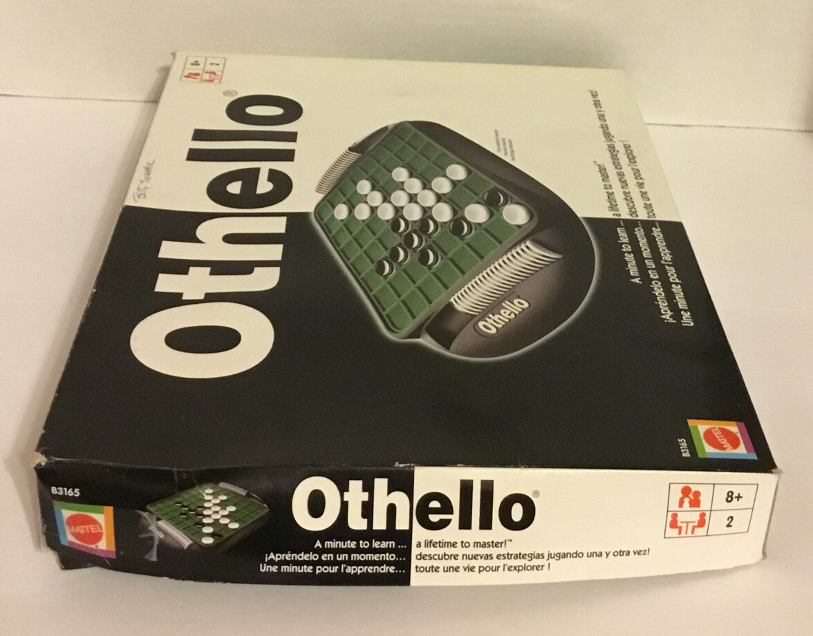 Vintage 2002 Othello Board Game B3165 Complete Made in Czech Republic