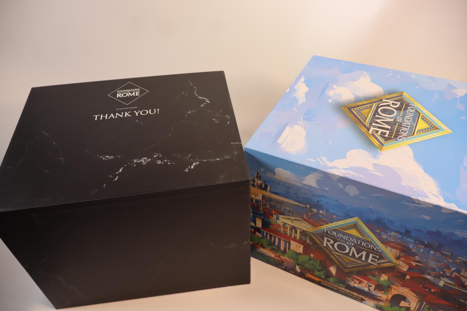 Foundations of Rome Kickstarter Maximus Sundrop Ed by Arcane Wonders + 2 Add-ons