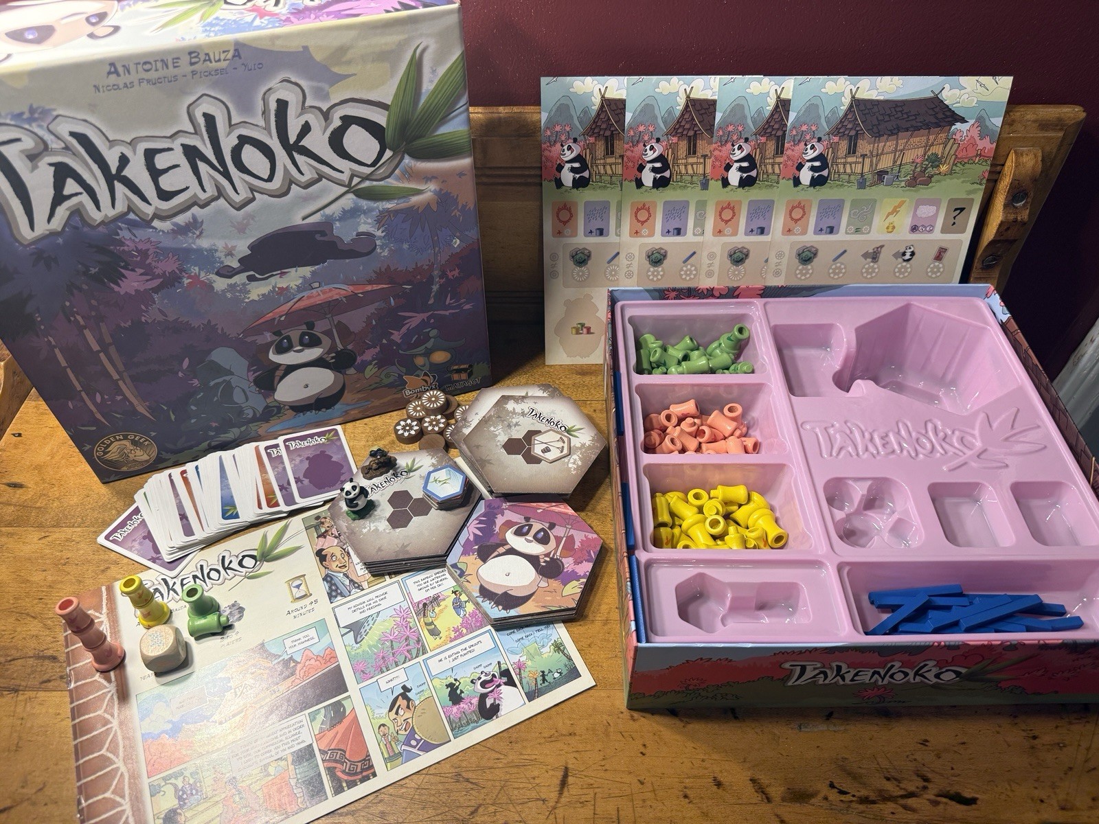 Matagot Takenoko Board Game Complete 2012 Golden Geek Award Winner 2+ Players