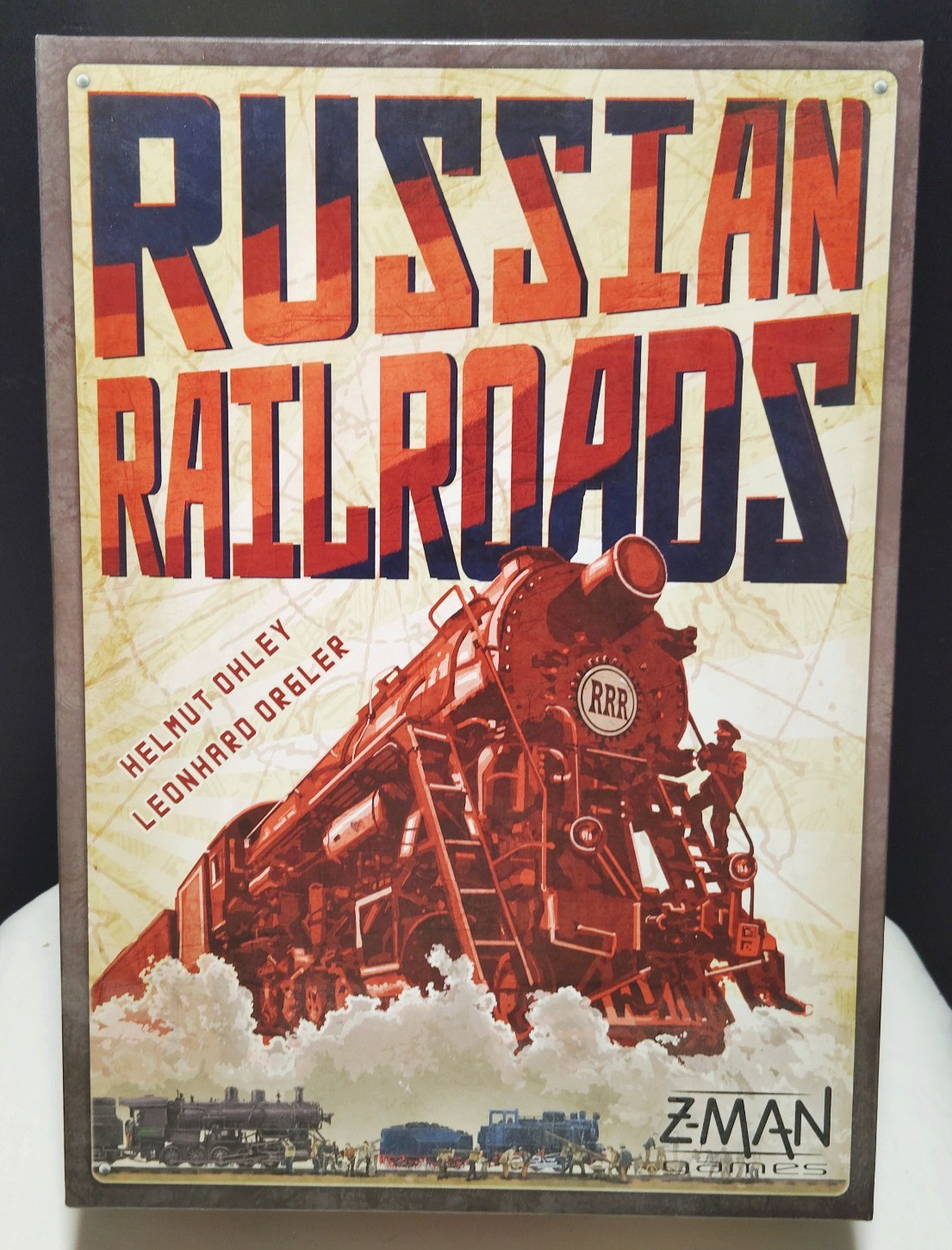 Russian Railroads Board Game Z-Man Games Complete Missing 1 Worker Token