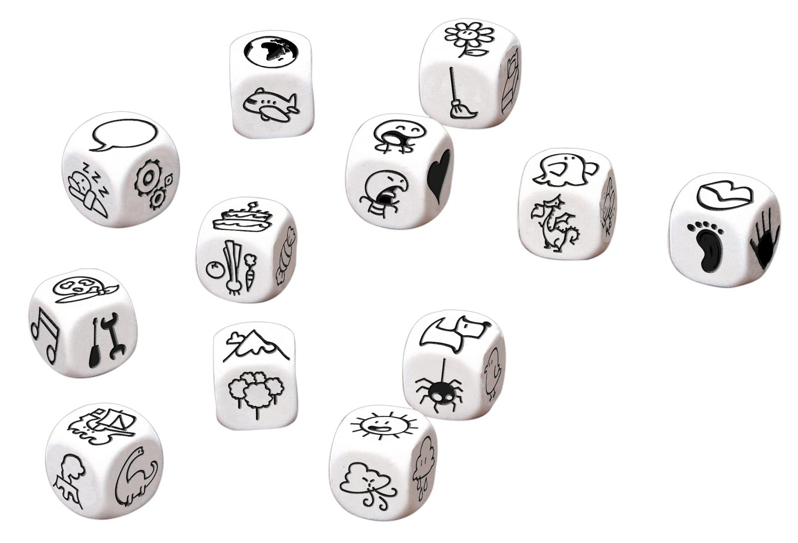 GIGAMIC Imagidice | Storytelling Dice Game for Kids | Ages 4+ | 2 to 12 Players