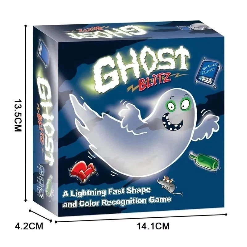 Ghost Blitz Board Game: Zoch Verlag Geistes Blitz Family Game Card Game Set 1-4