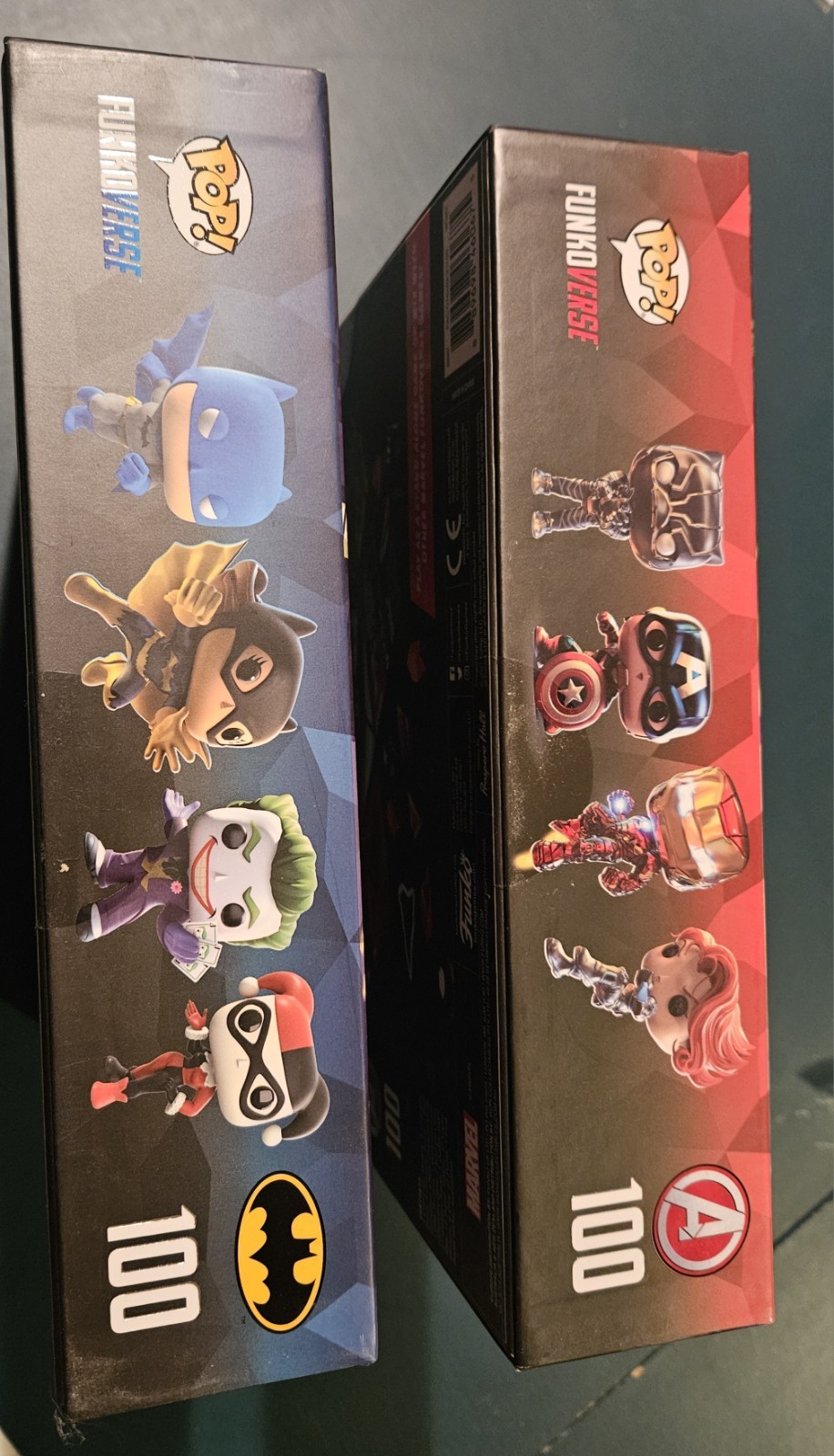 Funko Pop! Funkoverse DC and Marvel Strategy Game Base Sets 100 Bundle Lot NEW!!