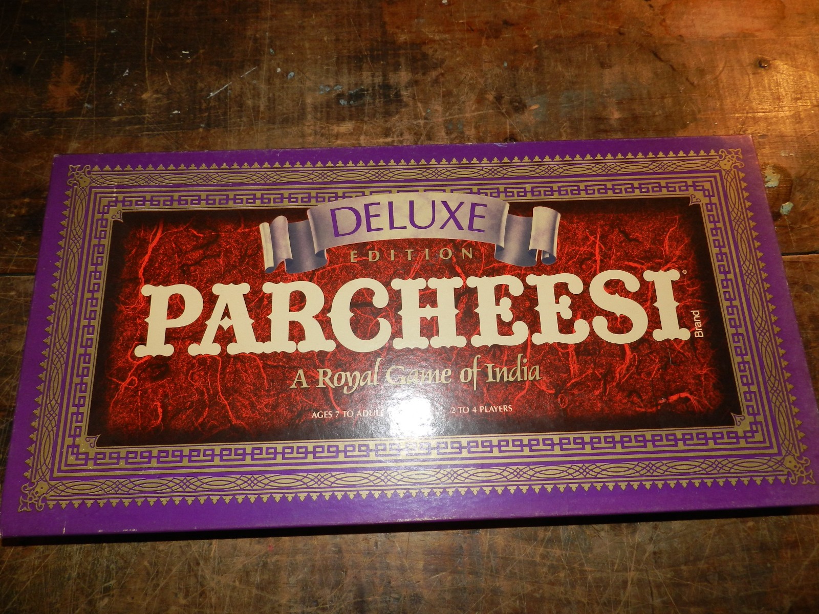 Milton Bradley Parcheesi Board Game 2-4 Players (4037) Complete!!