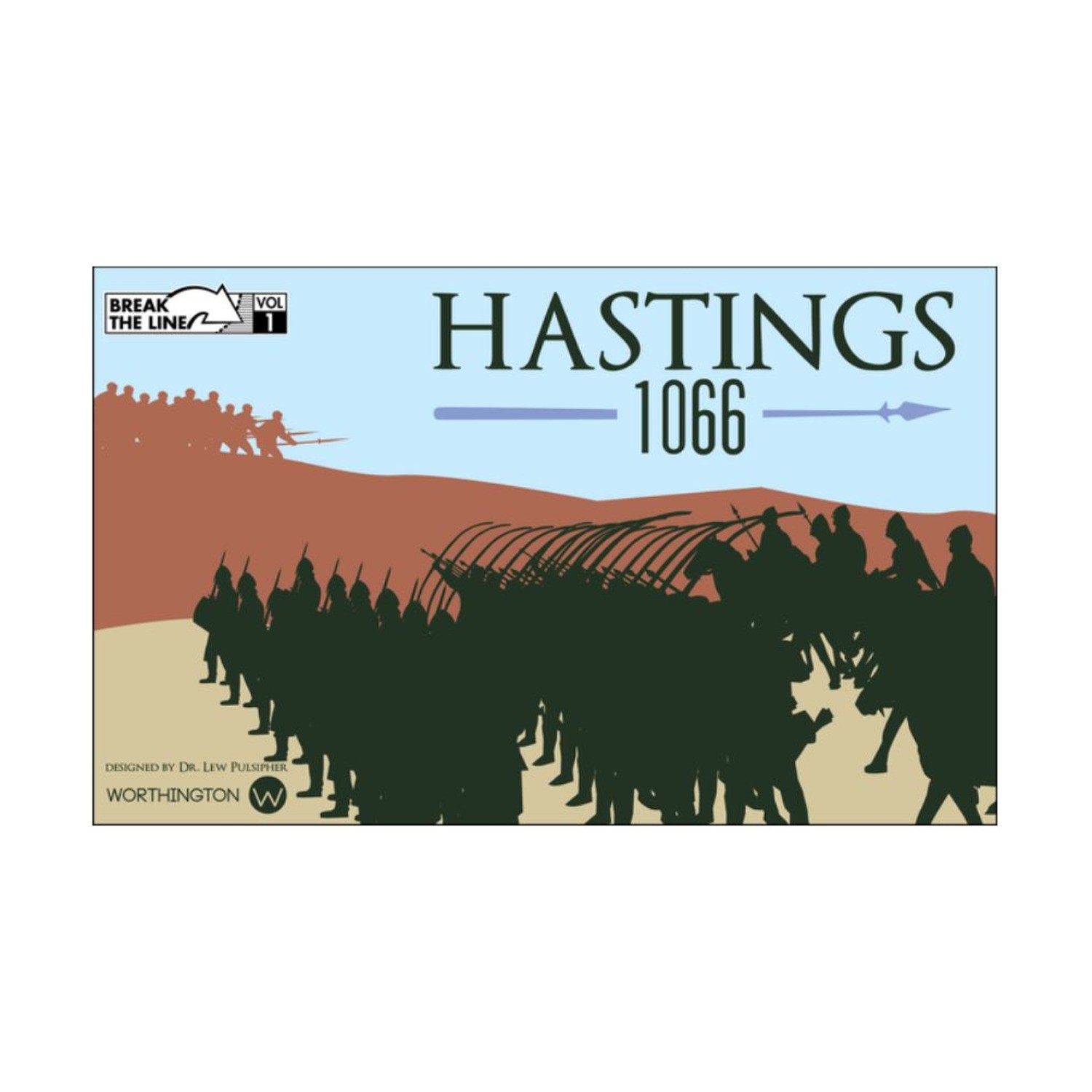 Worthington Wargames Hastings 1066 Box VG+/NM