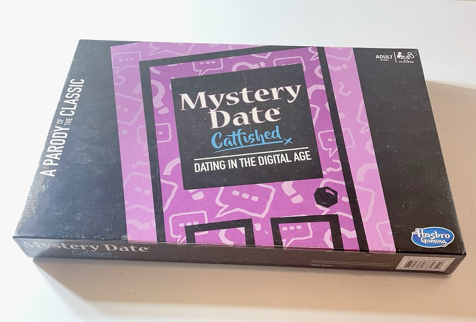 New – Sealed Mystery Date – Catfished” Parody Board Game by Hasbro.