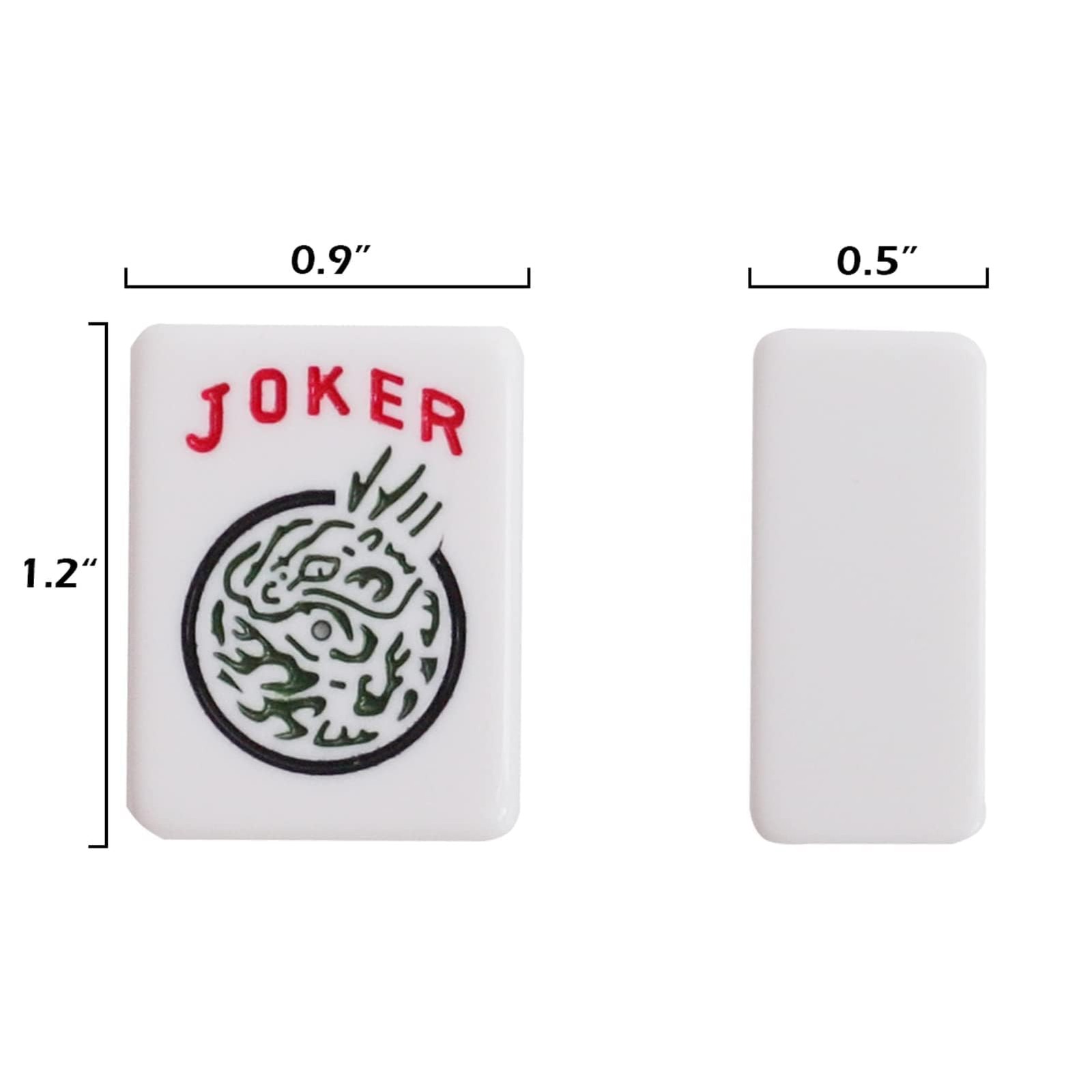 American Mahjong Set,166 Premium White Tiles with Soft Bag and Accessories,4 …