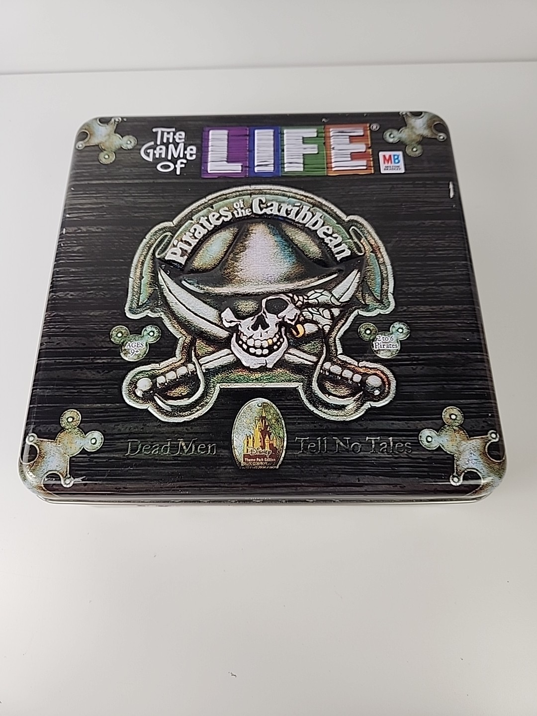 Disney Pirates of the Caribbean The Game of Life Collector Edition Tin
