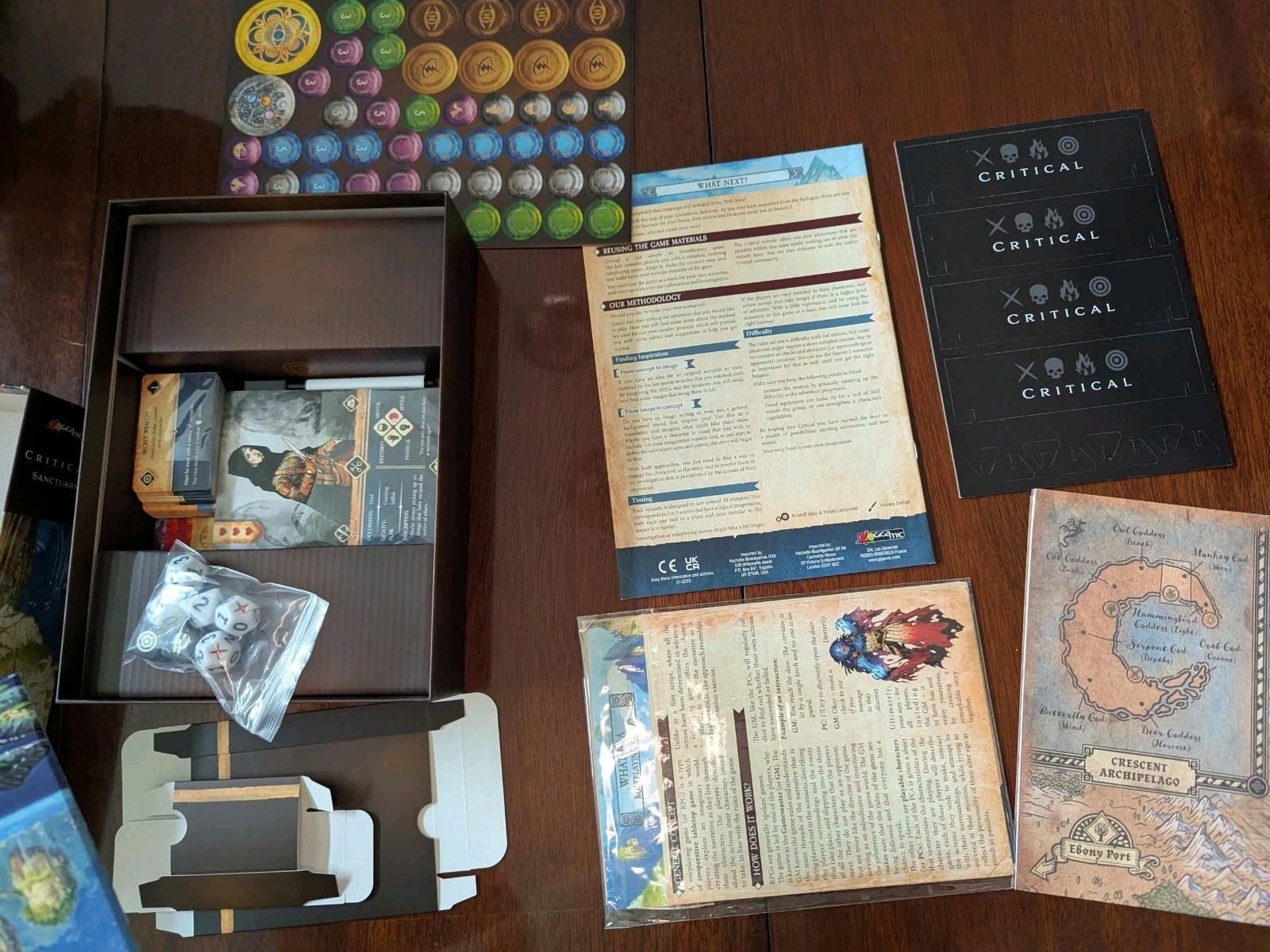 Gigamic: Board Game RPG, complete – CRITICAL: SANCTUARY SEASON I