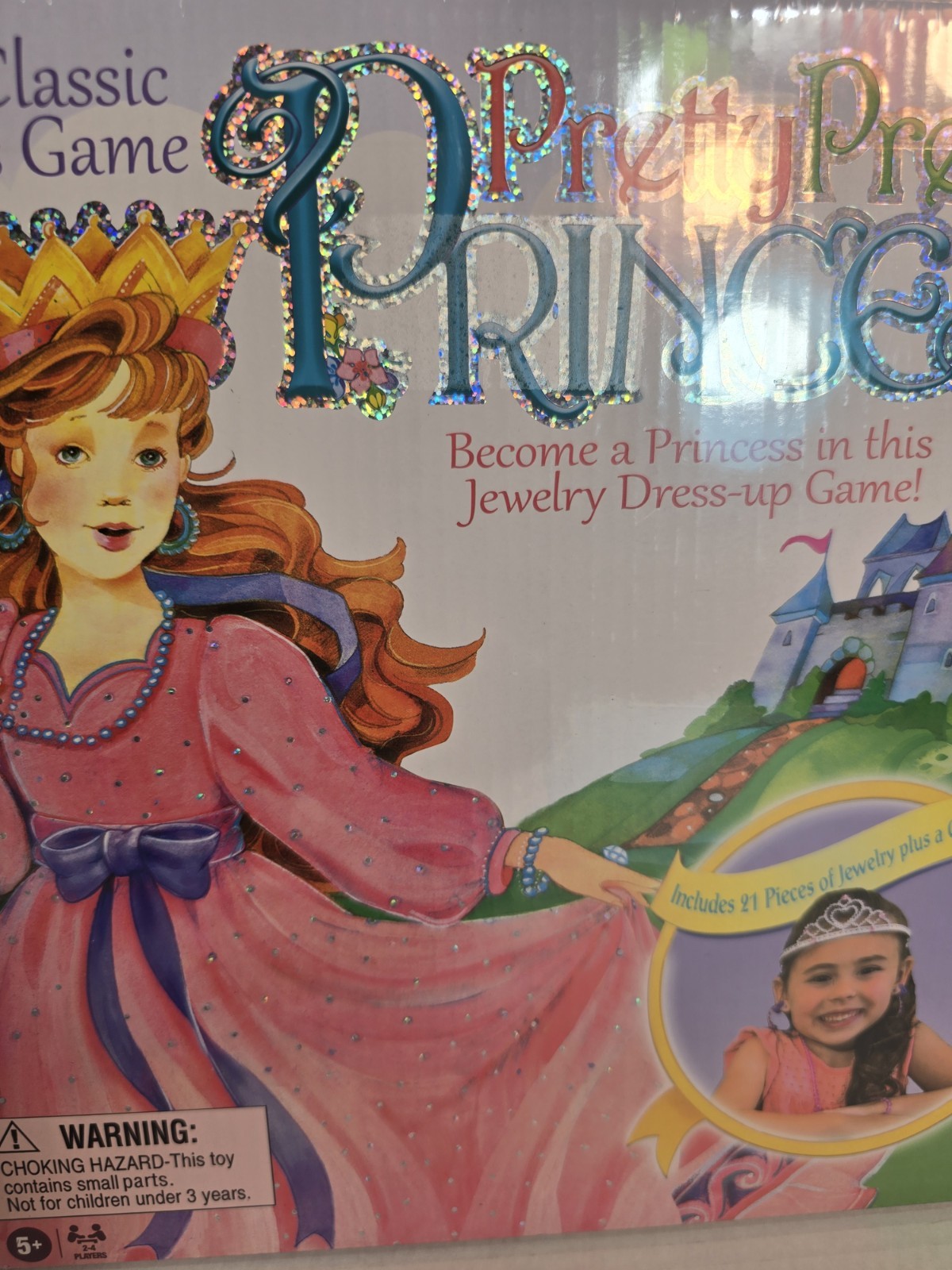 PRETTY PRETTY PRINCESS GAME Jewelry Board Game 1990’s Classic NEW FACTORY SEALED