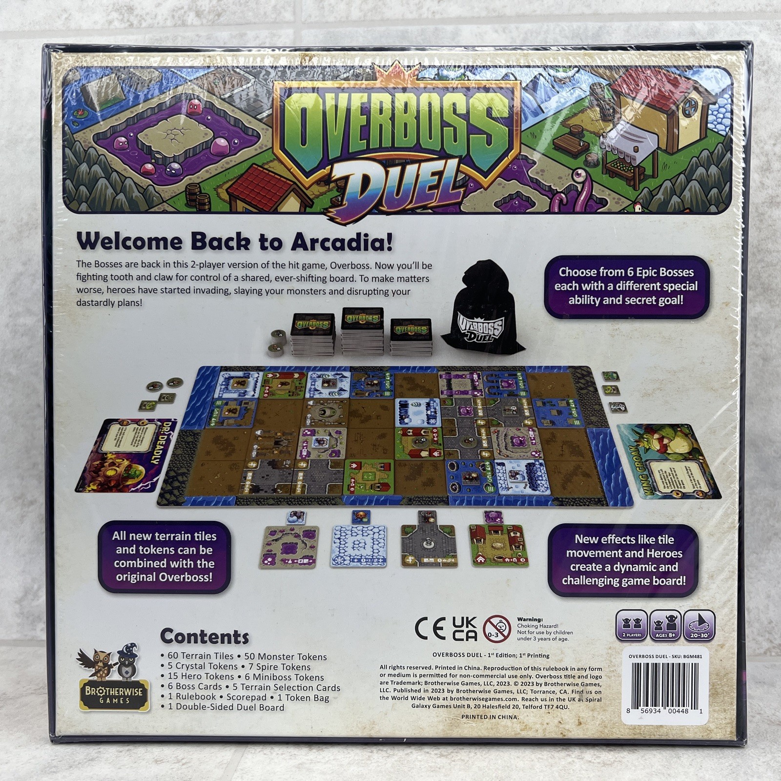 Overboss Duel | Fast-Paced Drafting Game – Brotherwise Games- Brand New!