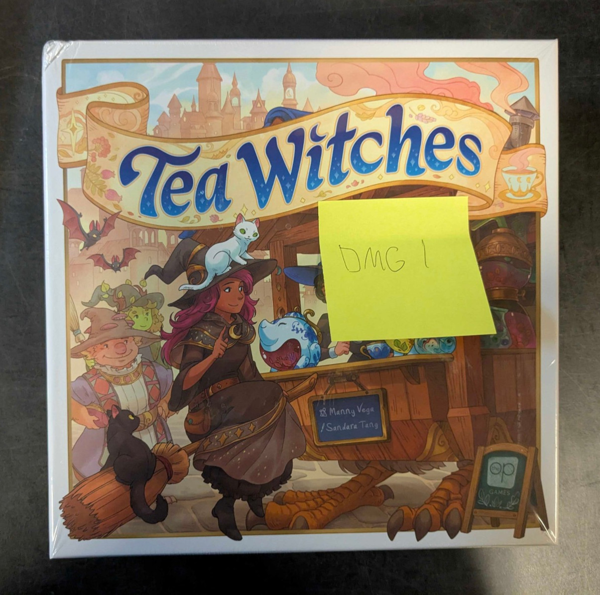 Tea Witches – Fantasy Board Game by The Op Games (Damaged 1)