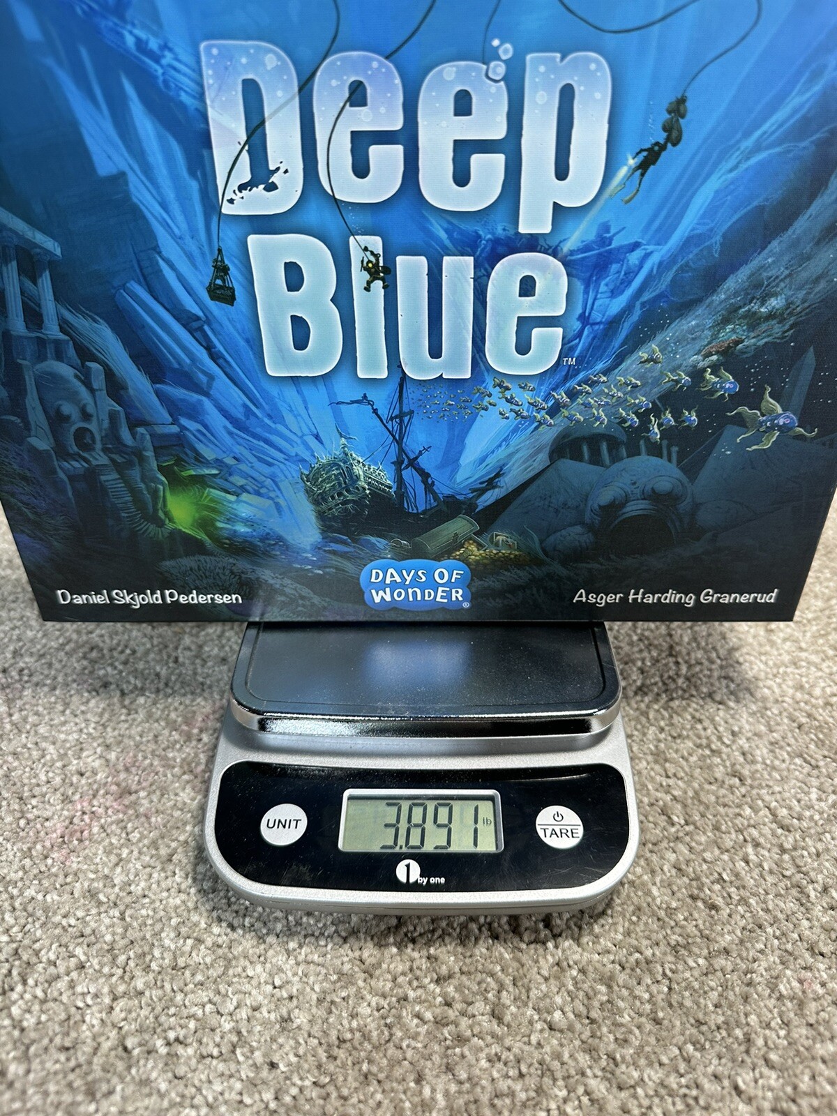 2019 Deep Blue Board Game Days of Wonder Asger Harding Granerud *100% Complete*