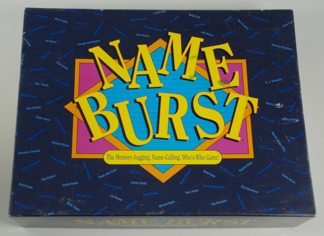 NAME BURST Memory Jogging Name Calling Who’s Who Game HERSCH 1992