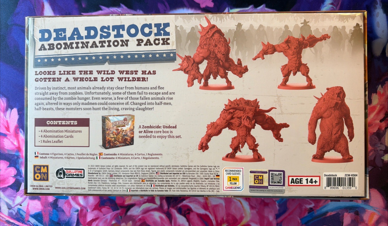 New Sealed KS Exclusive CMON Dead Stock Abomination Pack Zombicide Undead Alive