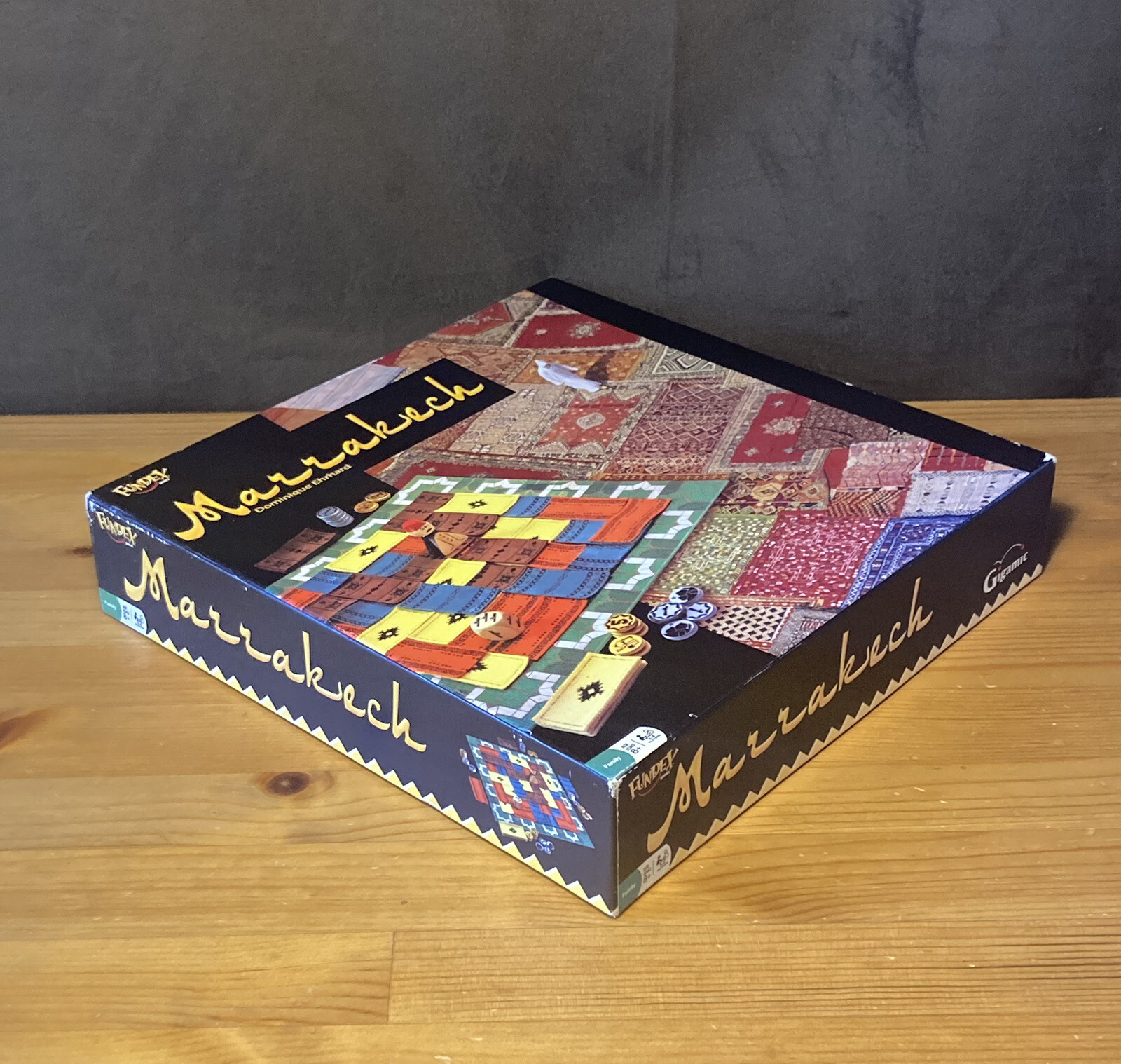 COMPLETE! Fundex MARRAKECH Dominique Ehrhard BOARD GAME Gigamic 2007 RARE!