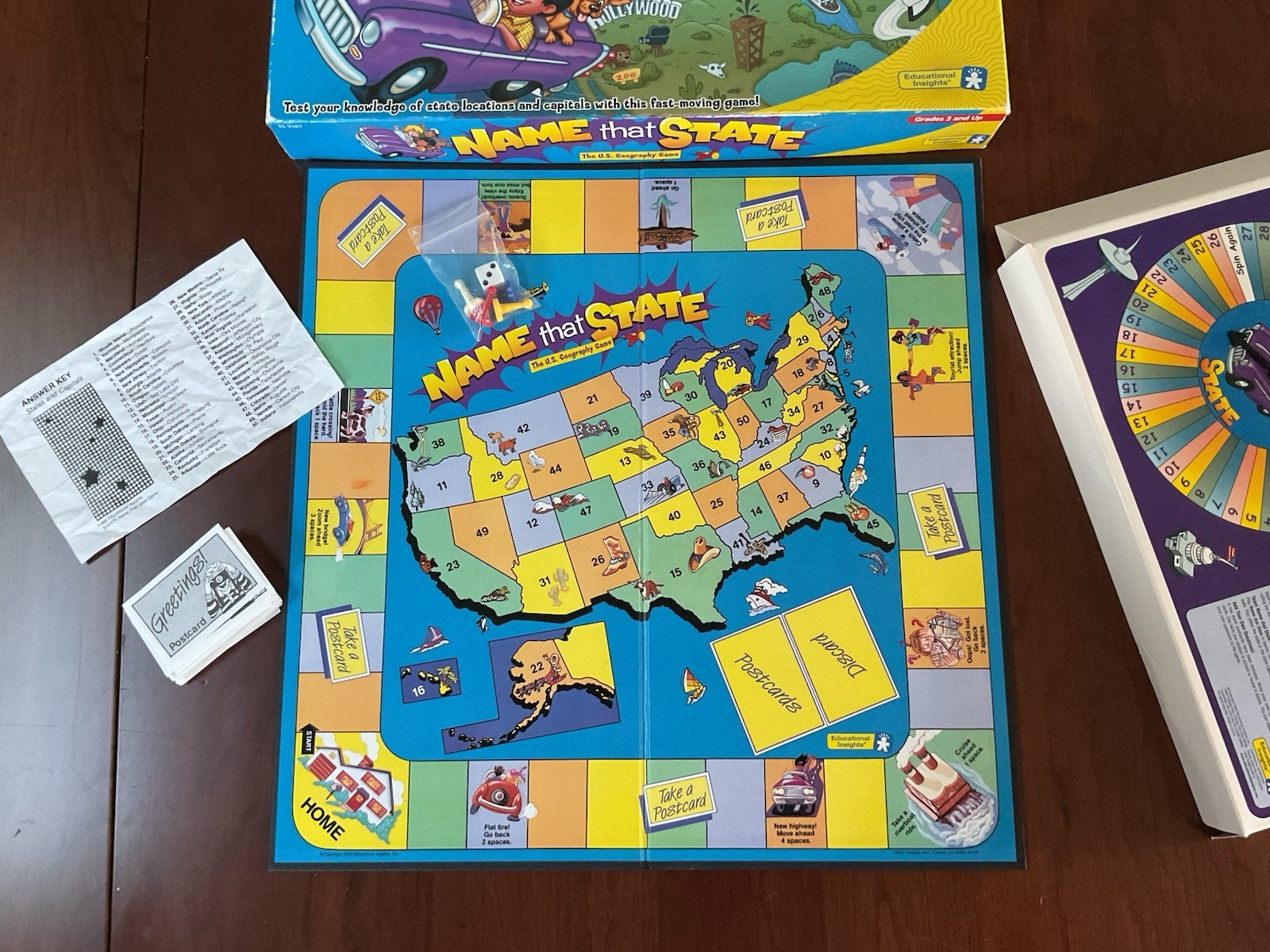 Name That State COMPLETE Educational Insights 2000 Geography Homeschool Kids