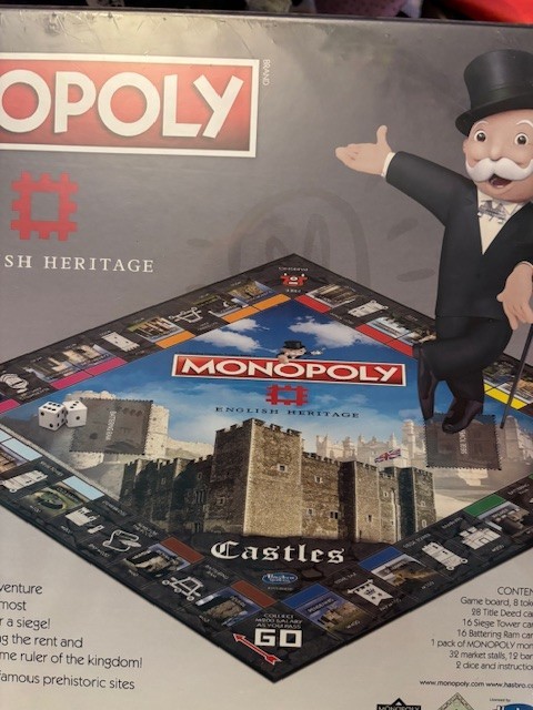Monopoly English Heritage Castles Edition Board Game New from UK – Free Shipping