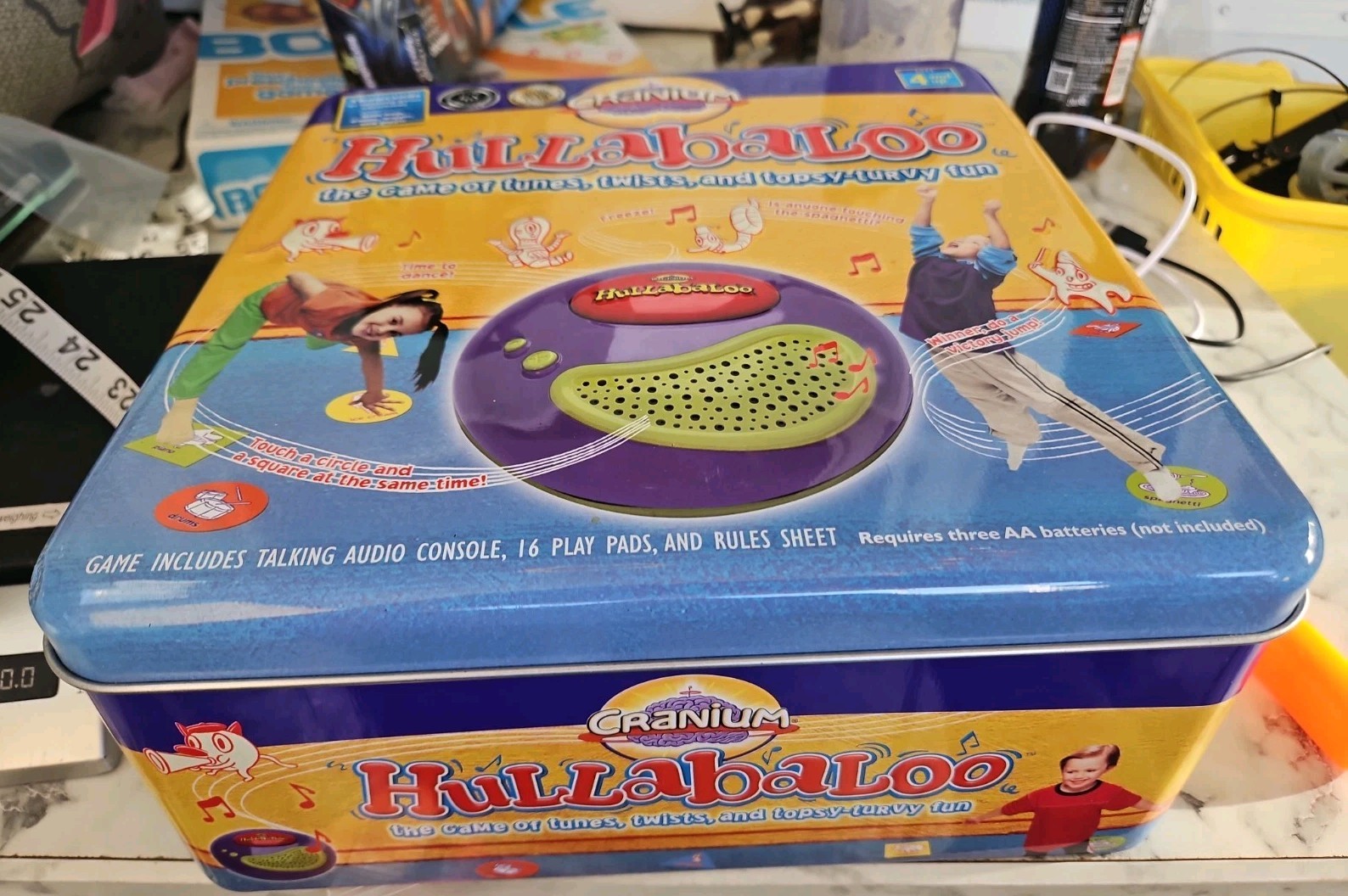 Cranium Hullabaloo – 2004 Tin Box Edition – Complete – Tested Working
